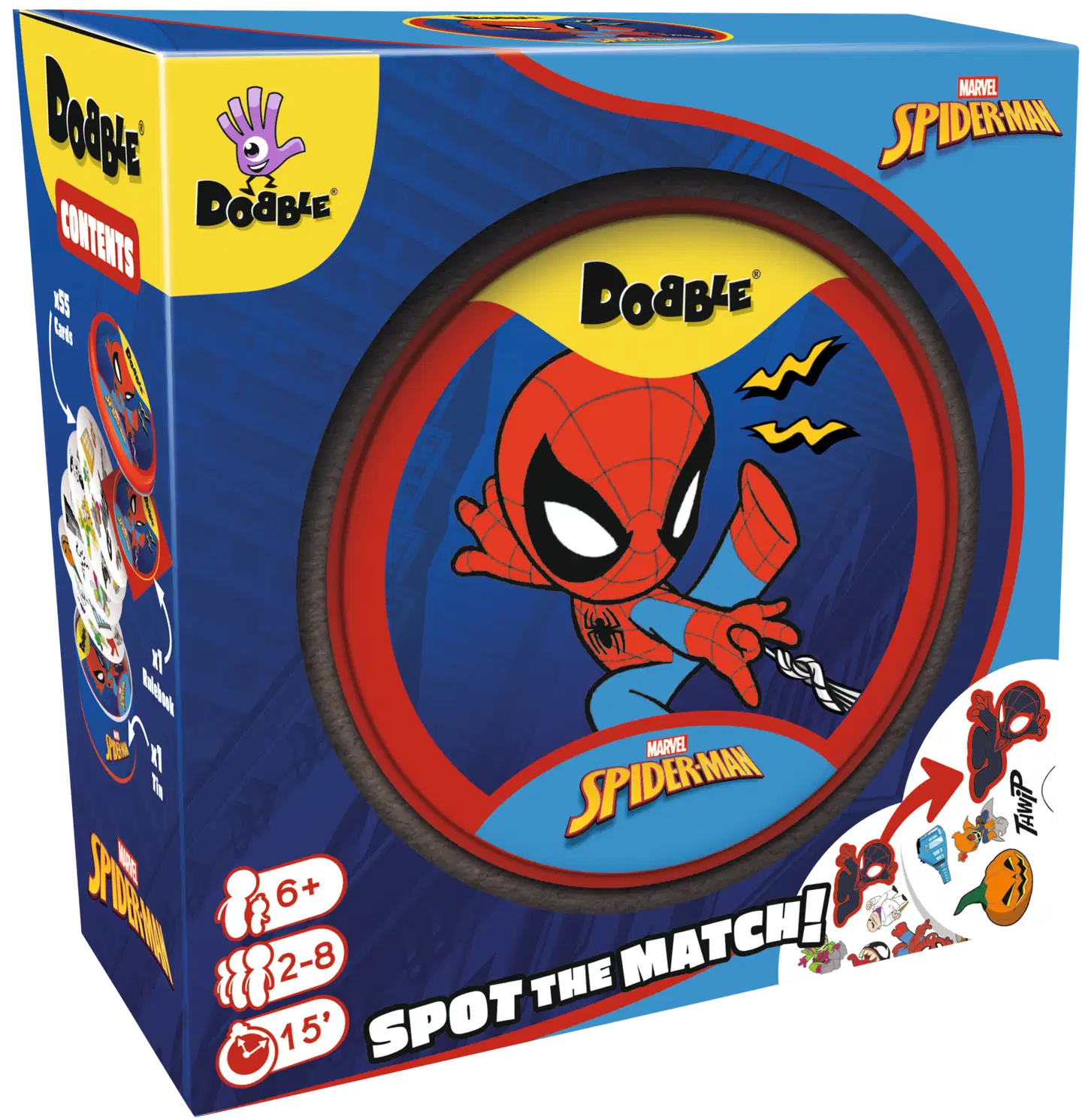 Dobble Spider-Man ENG -lautapeli - 1