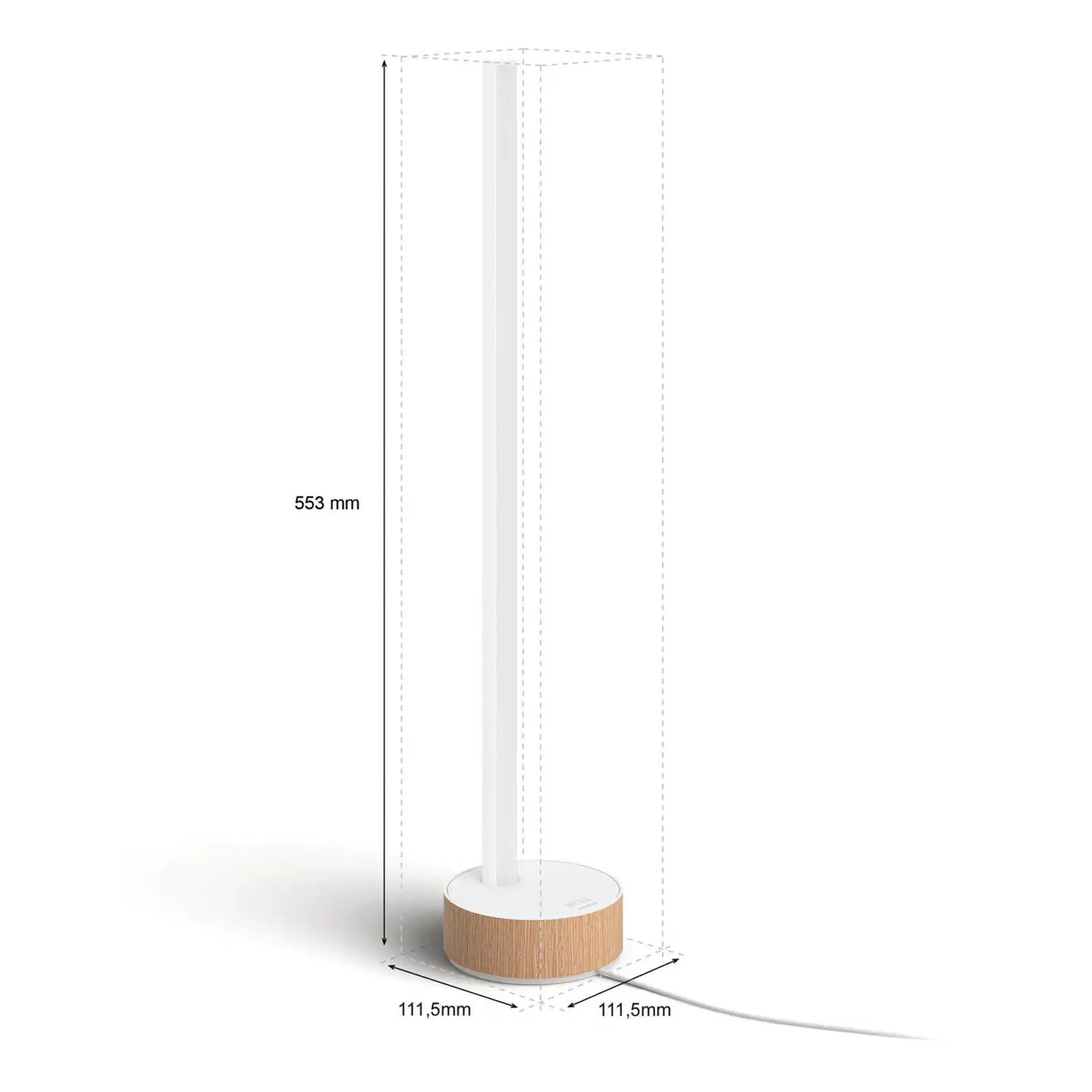 Philips Hue Gradient Signe -pöytävalaisin 12W 2000-6500K 1040LM tammi - 2