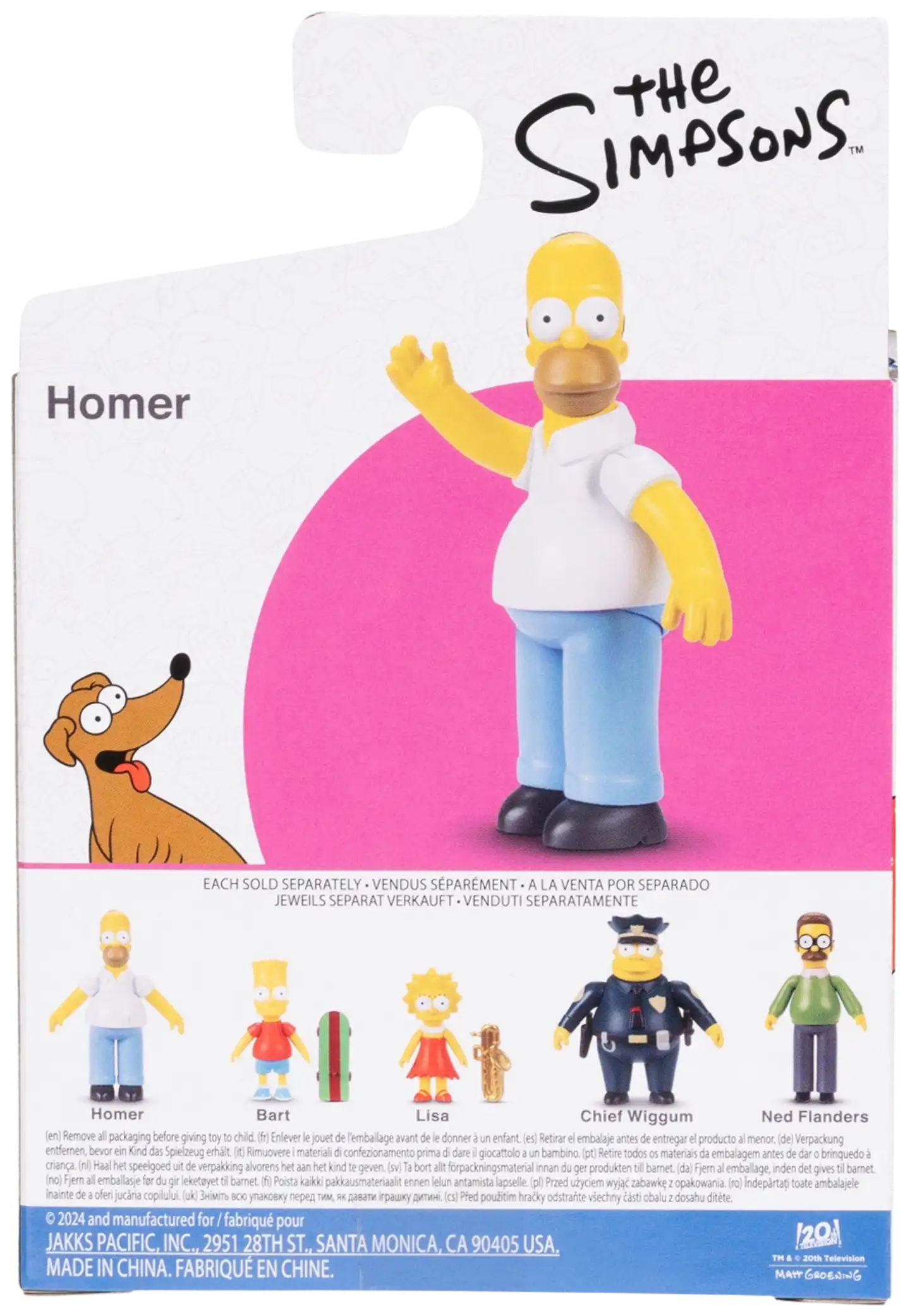 The Simpsons hahmot 2.5" Scaled Figs, erilaisia - 4