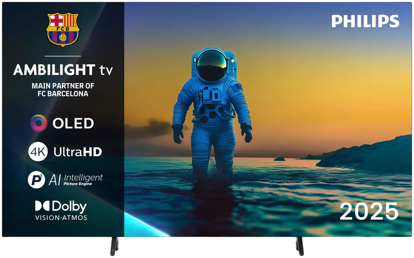 Philips 77" OLED810 4K Ambilight Google TV - 1
