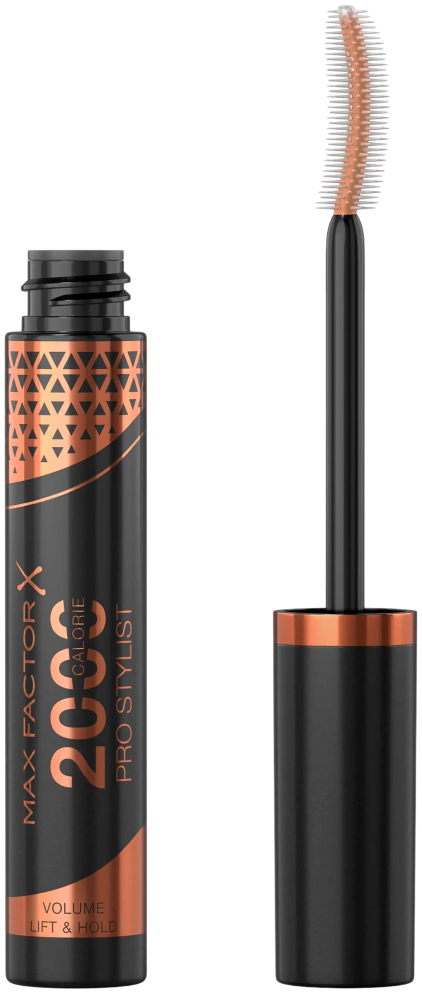 Max Factor 2000 Calorie Pro Stylist Mascara 9 ml Black, ripsiväri - 1