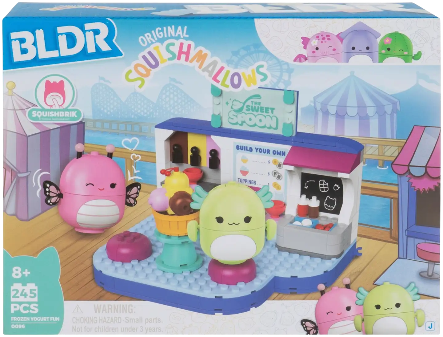 BLDR Squishmallows Rakentelusetti Froyo - 2