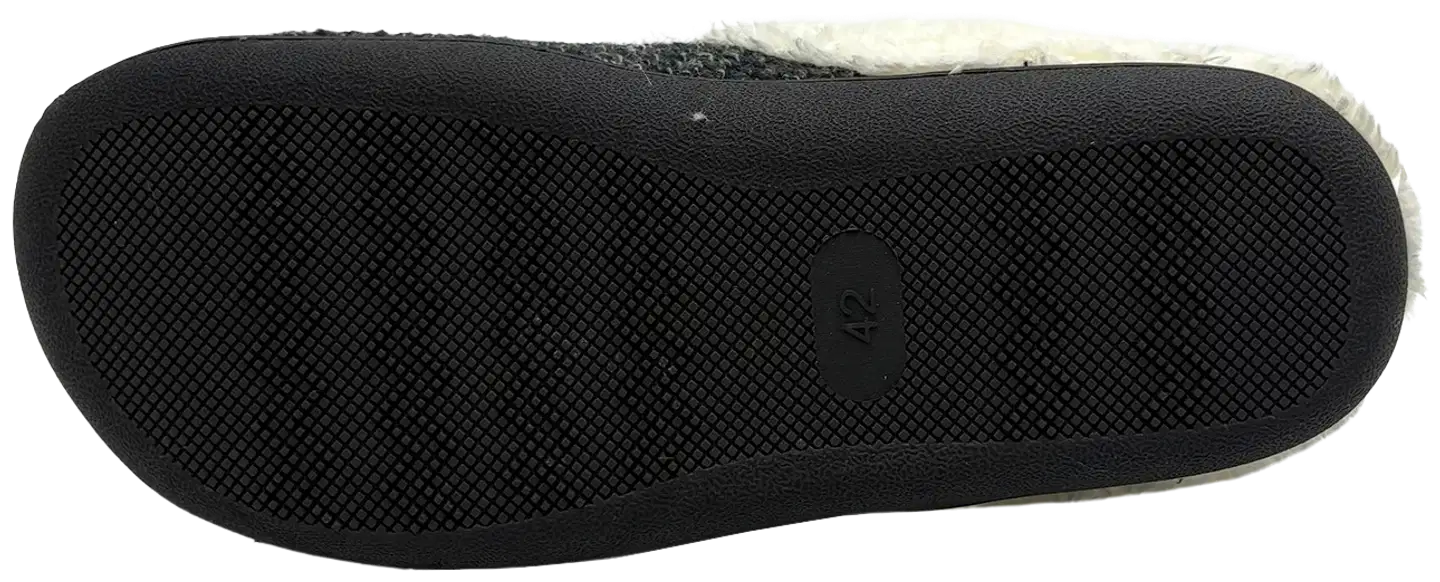 WKLY. miesten tossut Hut Slipper - Black - 5