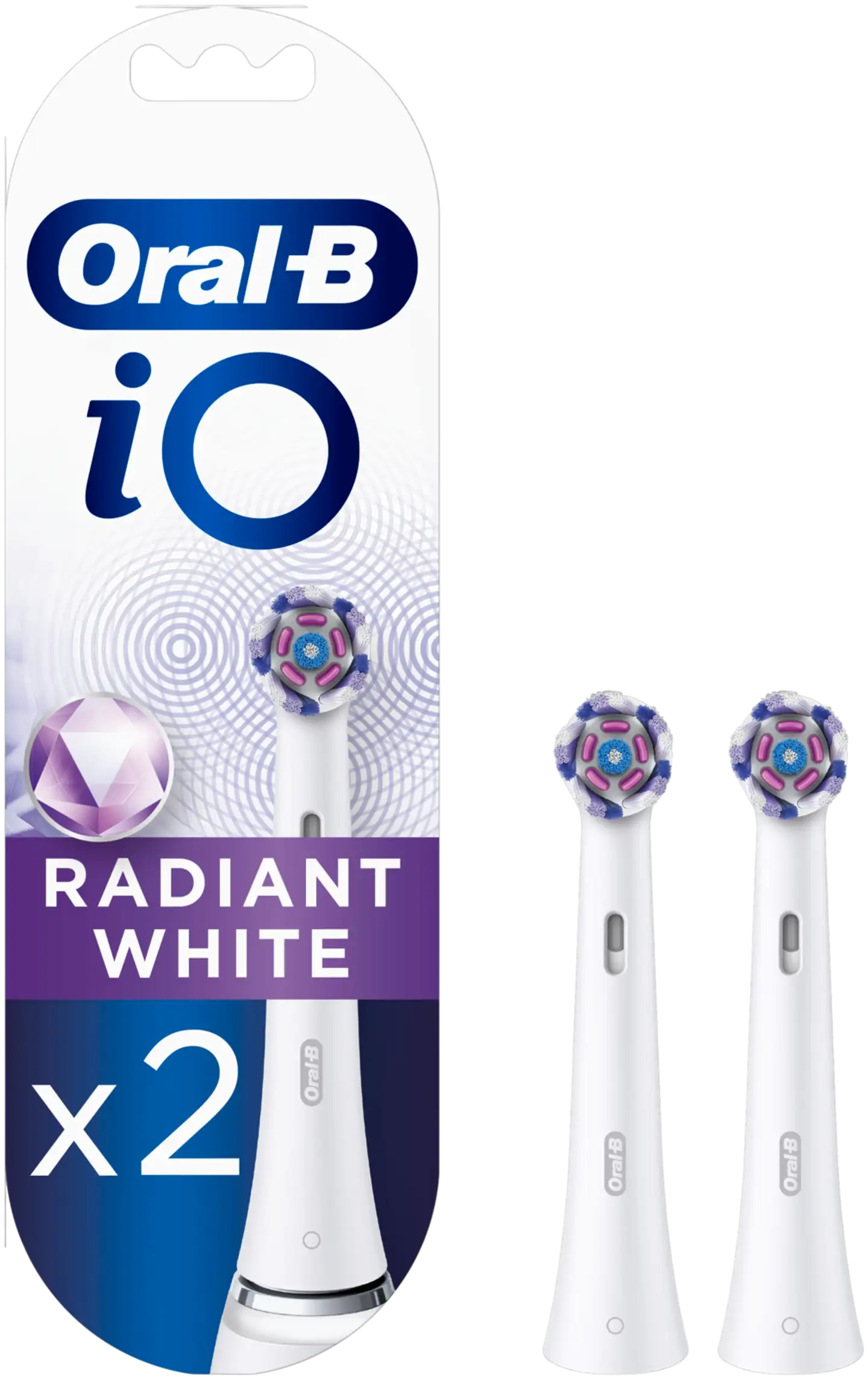 Oral-B iO Radiant White vaihtoharja 2kpl - 1