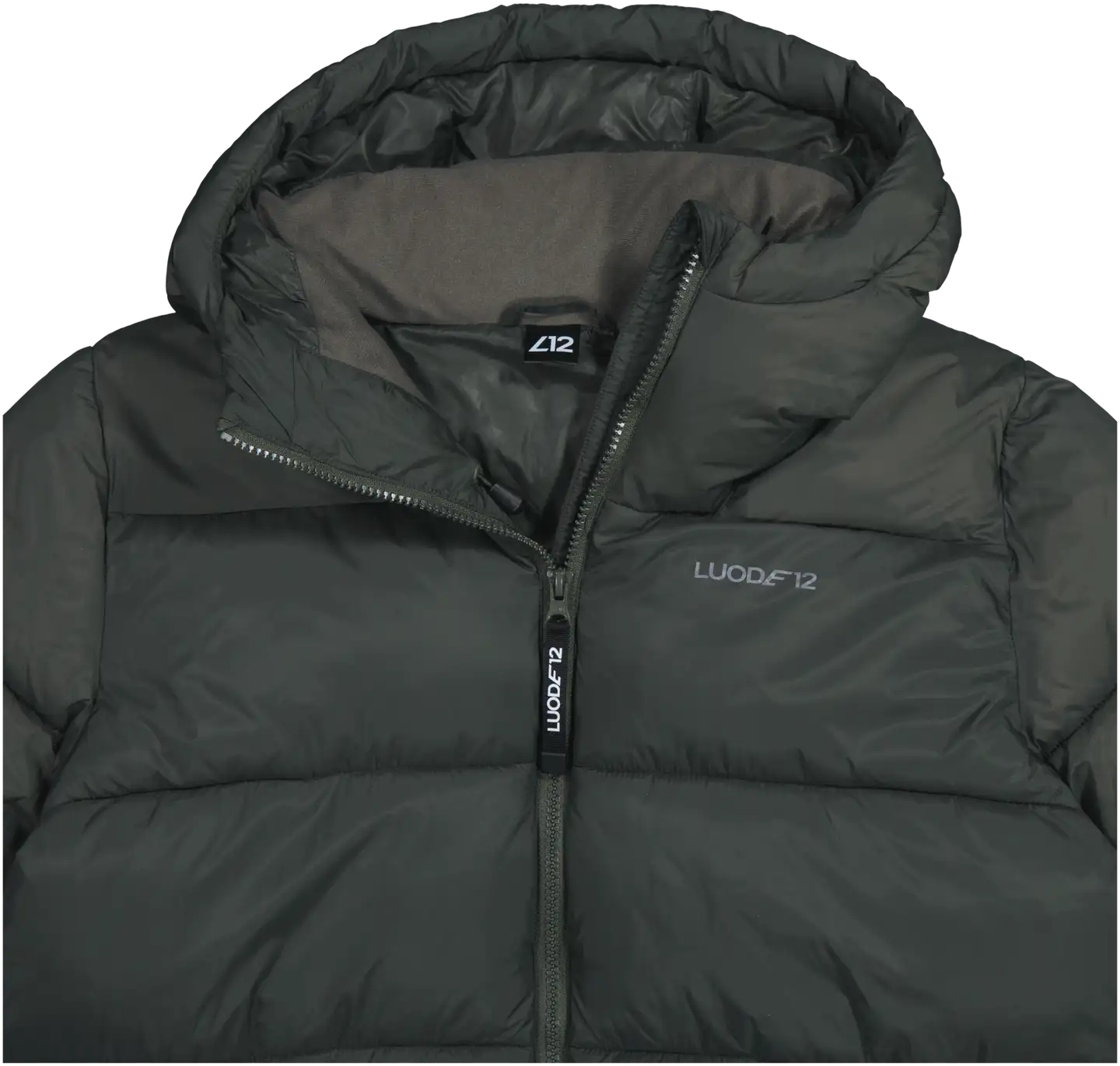 Luode12 naisten pitkä talvitakki 223L382588 - Beluga - 4