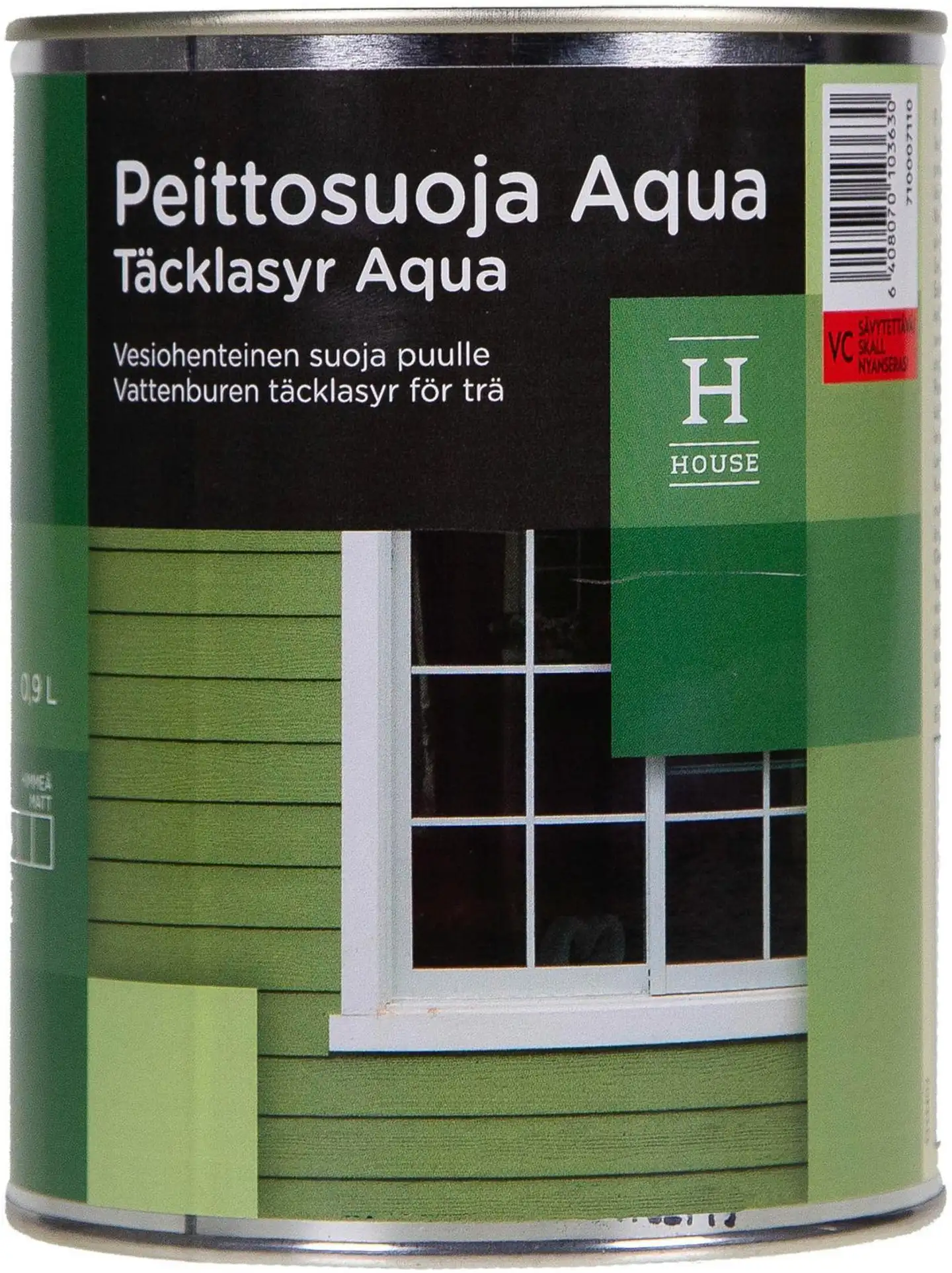 House peittosuoja Aqua 0,9l VC vain sävytykseen puolihimmeä