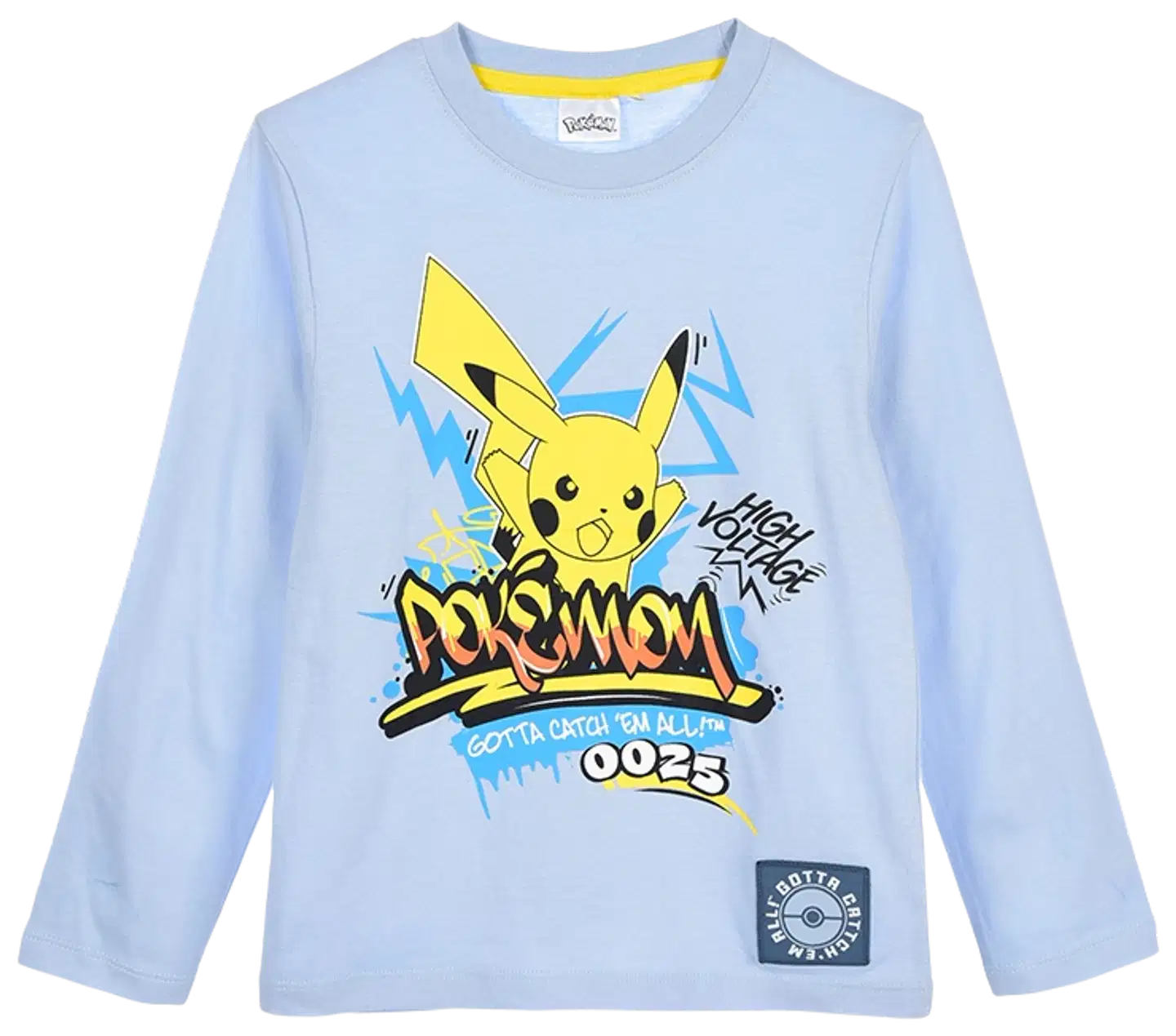 Pokemon  Lasten paita ZH10055 - Vaaleansininen