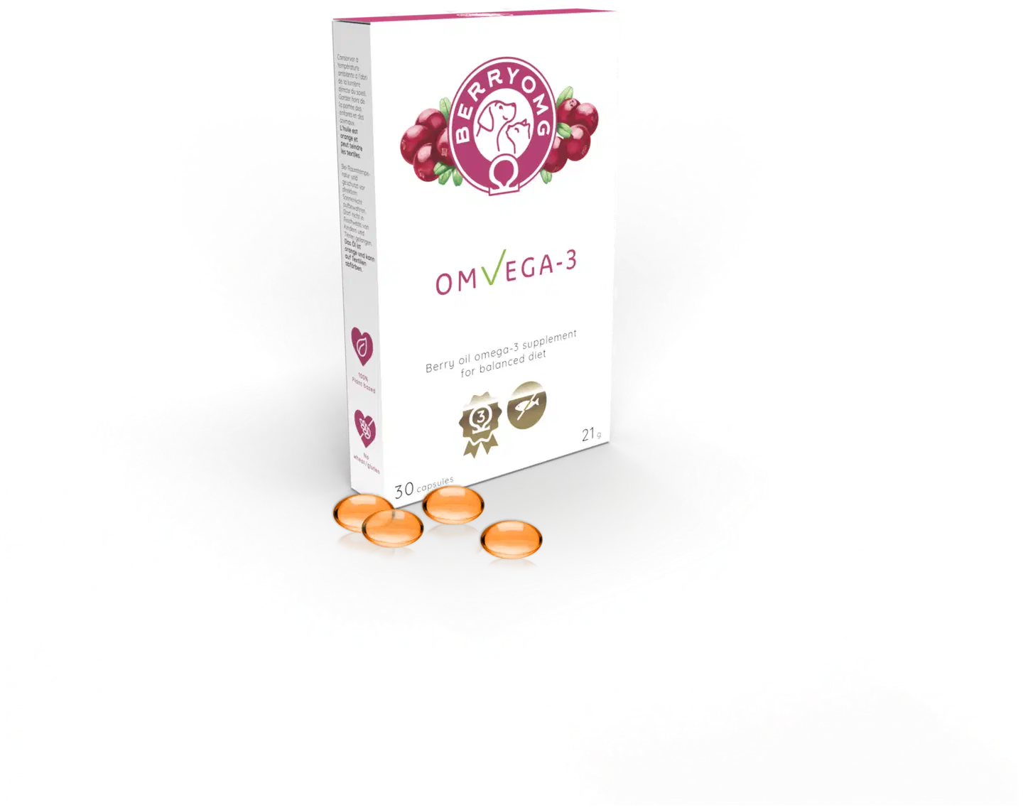 BERRYOMG OMvEGA-3 30 kaps - 1