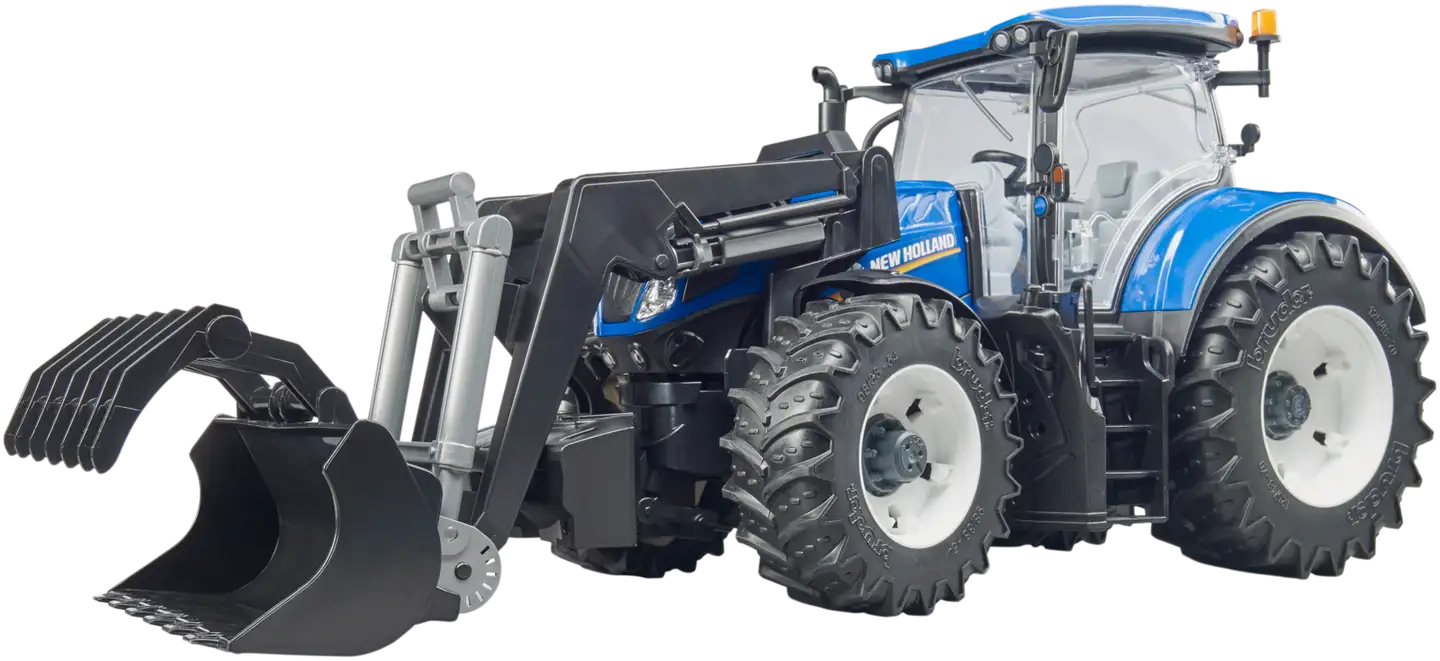 Bruder New Holland T7.315 traktori etukuormaajalla - 2