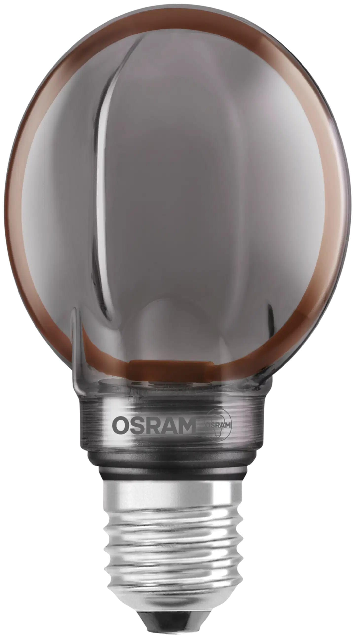 Osram LED-sisustuslamppu Globe80 4W 1800K E27 Smoke O-filamentti - 2