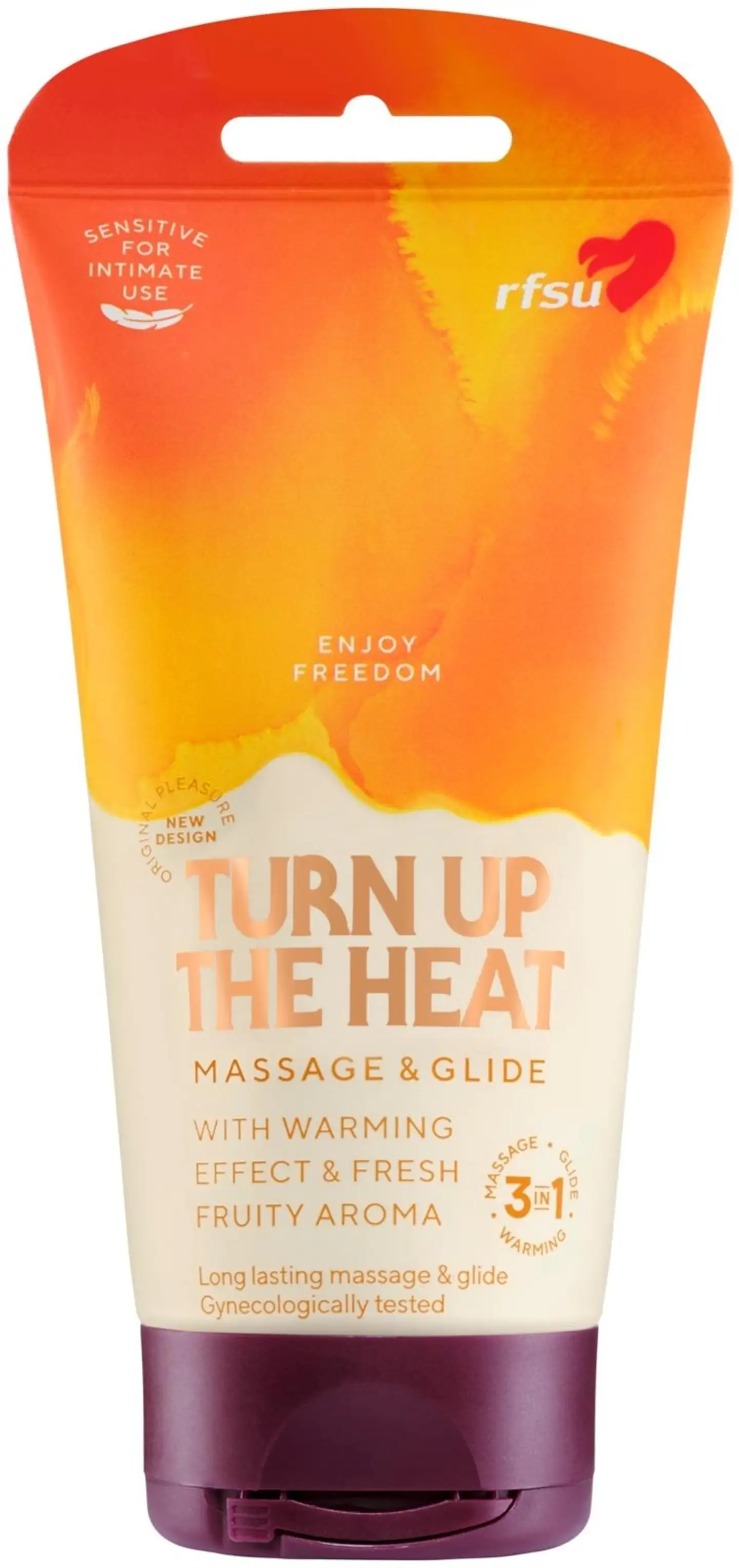 RFSU Sense Me Massage Glide Heat 150ml