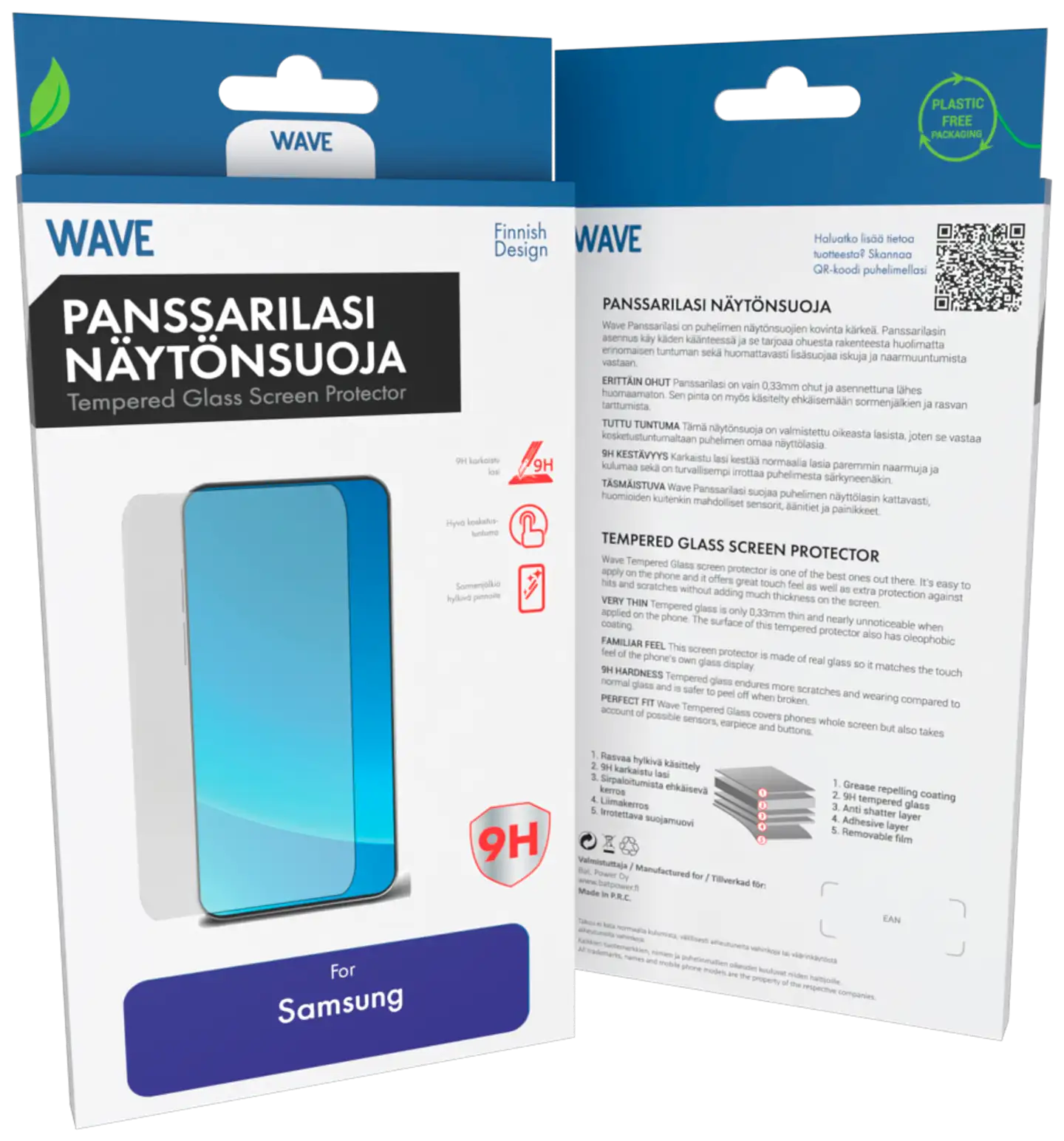 Wave Panssarilasi, Suora, Samsung Galaxy Xcover7 Pro / Samsung Galaxy Xcover6 Pro