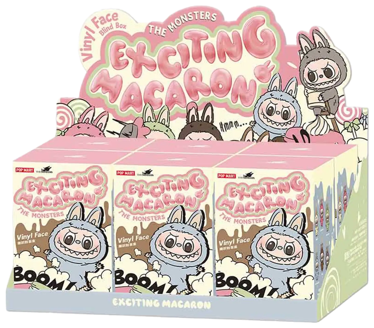 Labubu The Monster Exciting Macarons -yllätyshahmo - 3