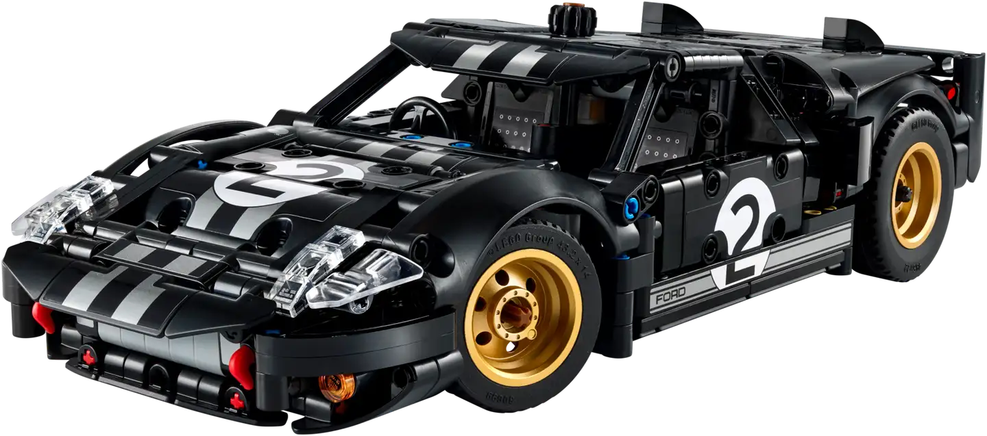 LEGO® Technic 42223 1966 Ford GT40 MKII ‑kilpa-auto - 2