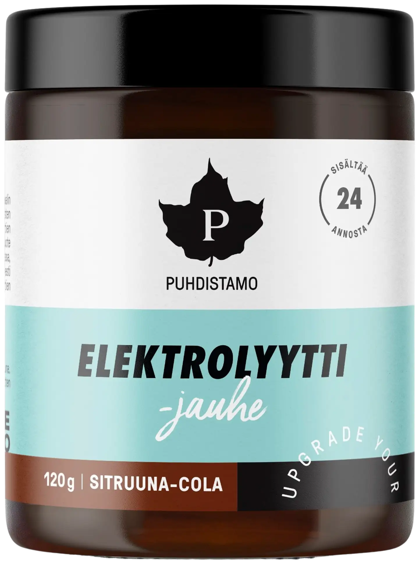 Puhdistamo Elektrolyyttijauhe Sitruuna-Cola 120 g
