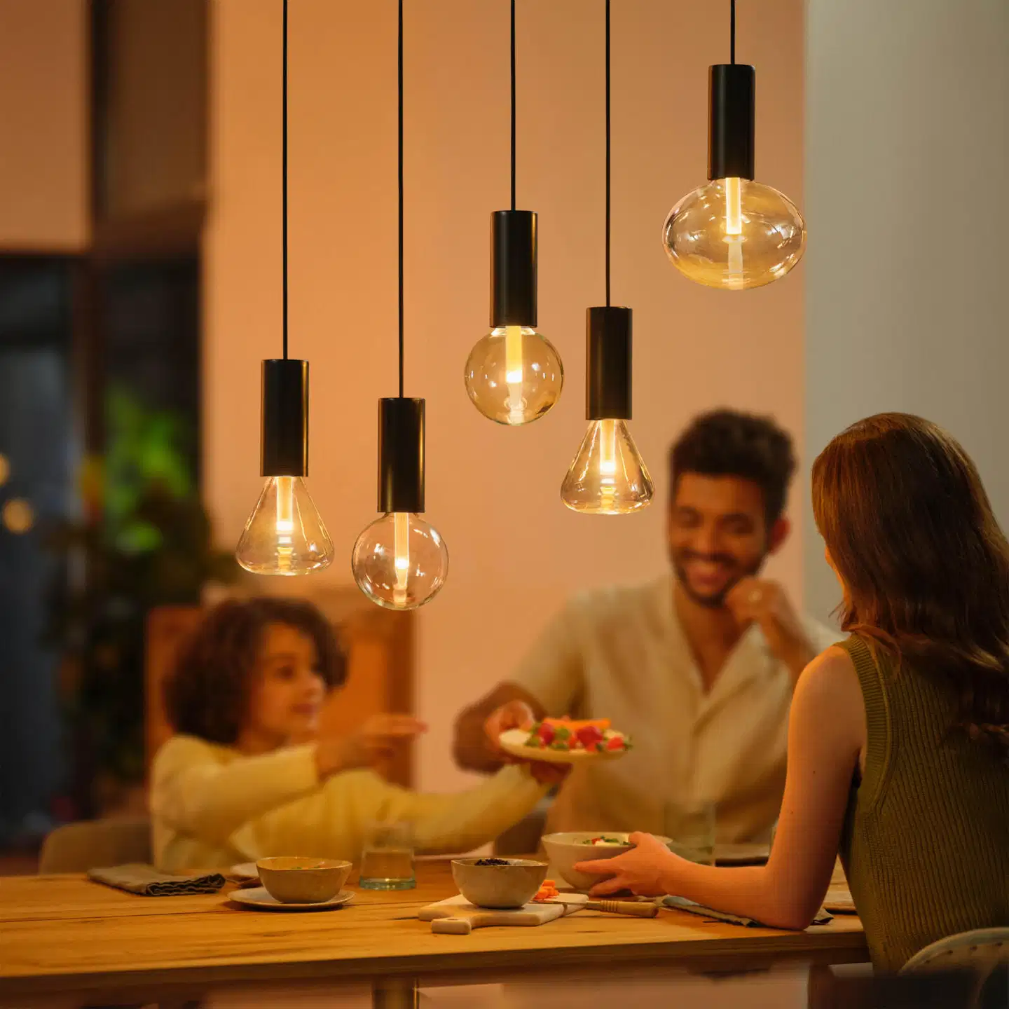 Philips Hue ripustusjohto Lightguide lampuille E27 kannalla musta - 7