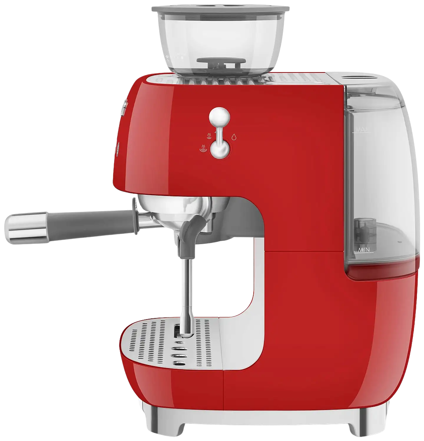 Smeg espressokeitin myllyllä punainen EGF03RDEU - 2