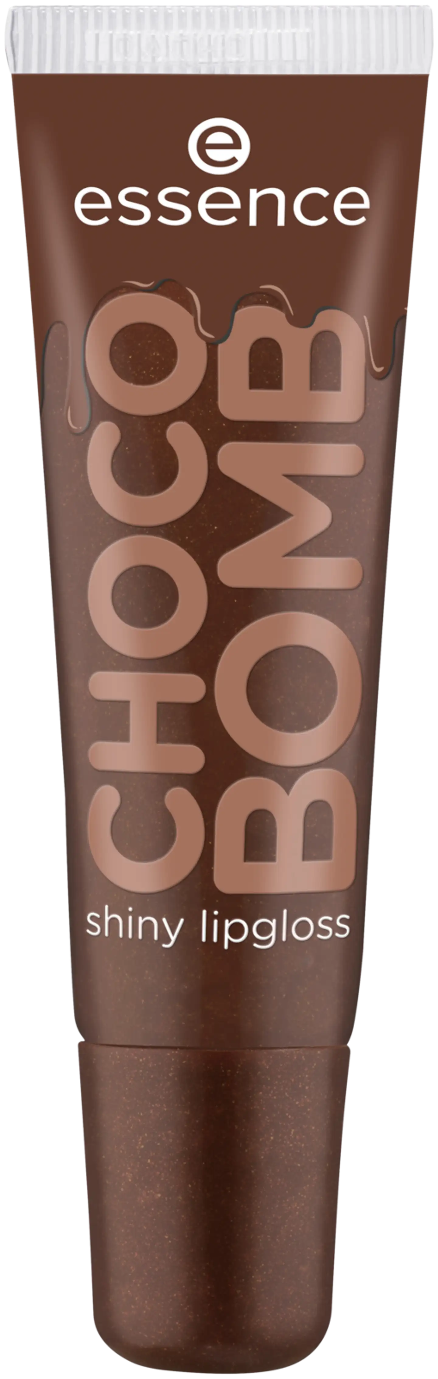 essence CHOCO BOMB shiny lipgloss 01 Chocoholic! 10 ml - 1