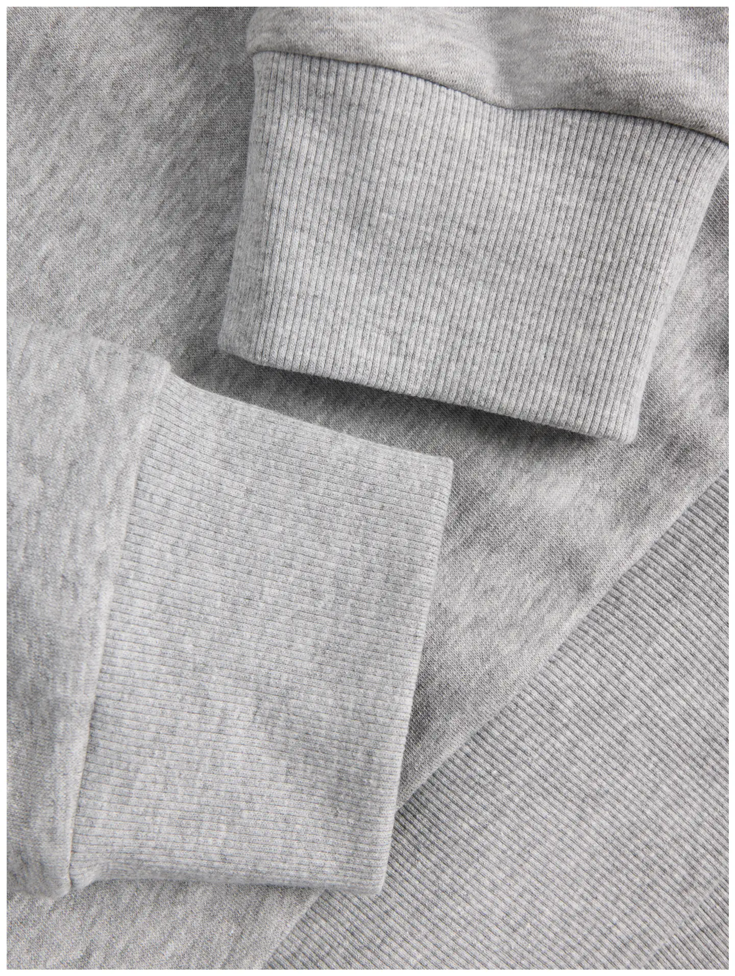 JJ Rebel miesten collegehuppari JRERBBLUE - Light Grey melange - 4