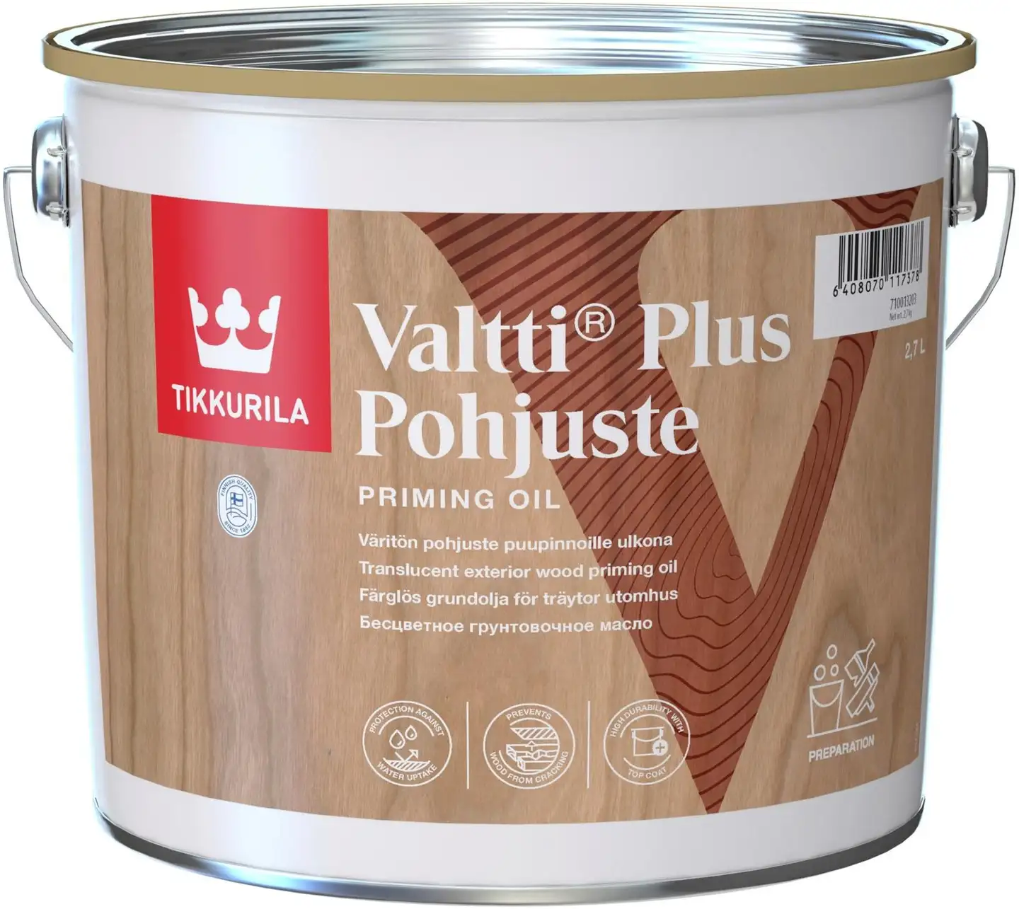 Tikkurila pohjuste Valtti Plus 2,7 l