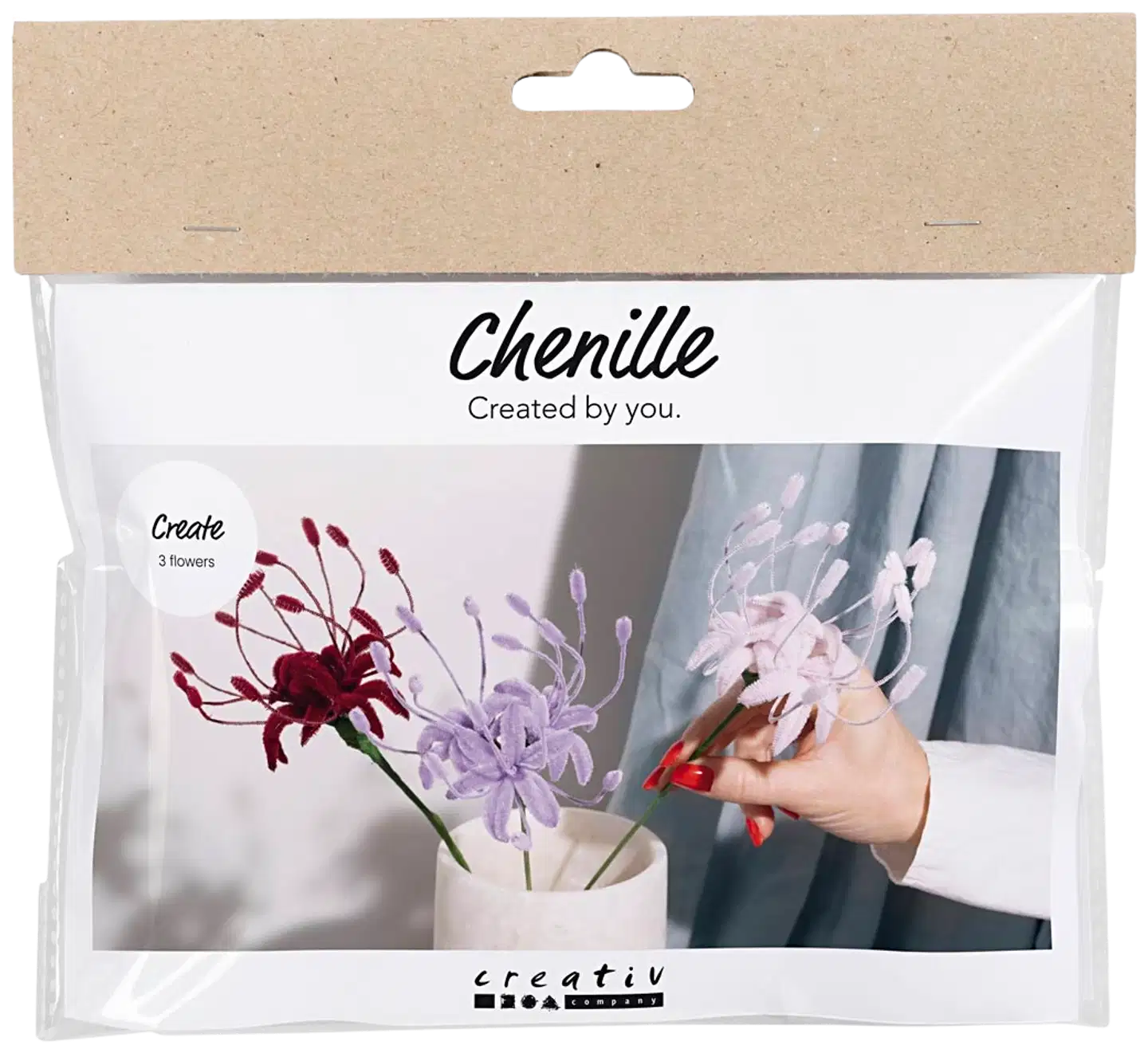 Creativ Company askartelusetti mini kukka hämähäkkililja - 1