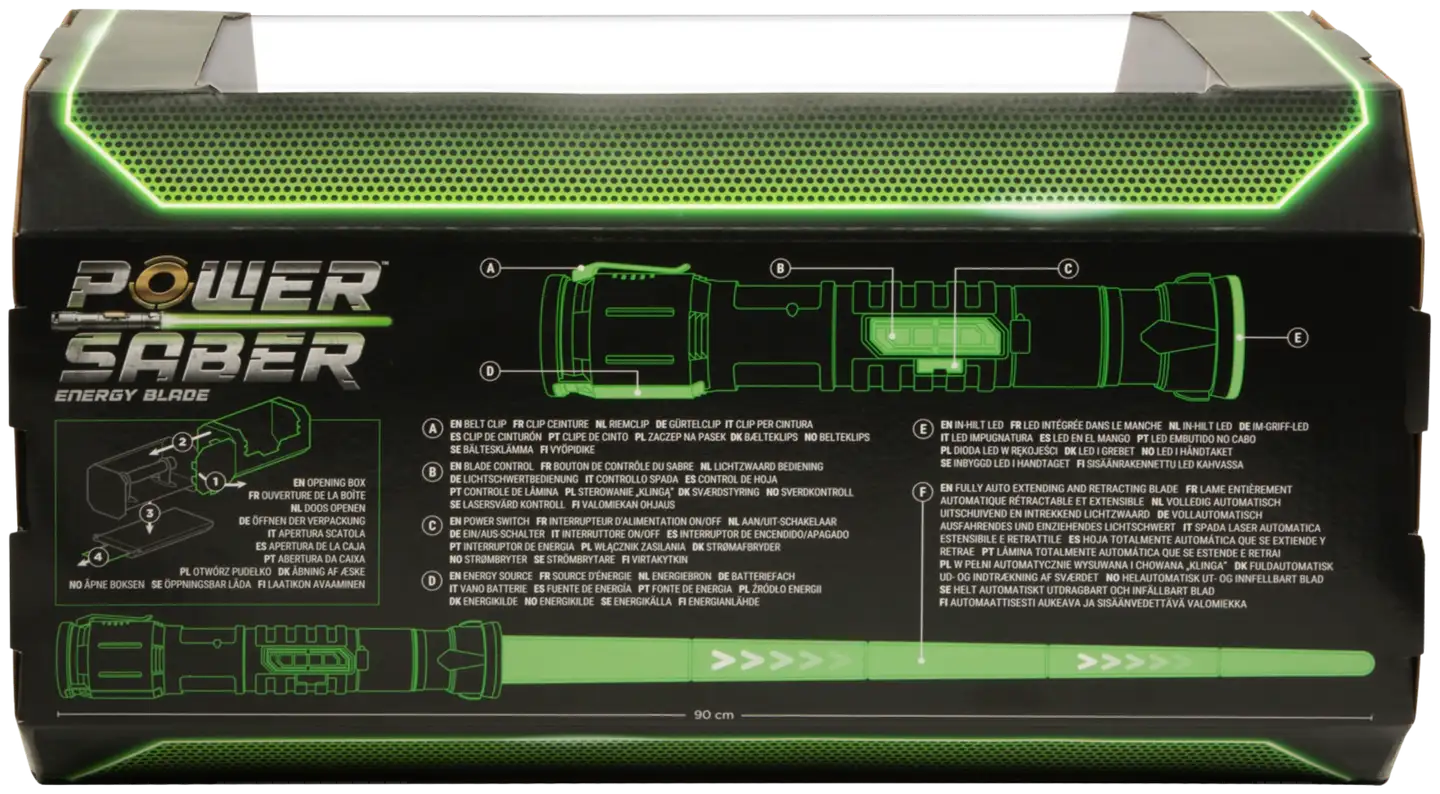 Power Saber -Valomiekka Vihreä - 7