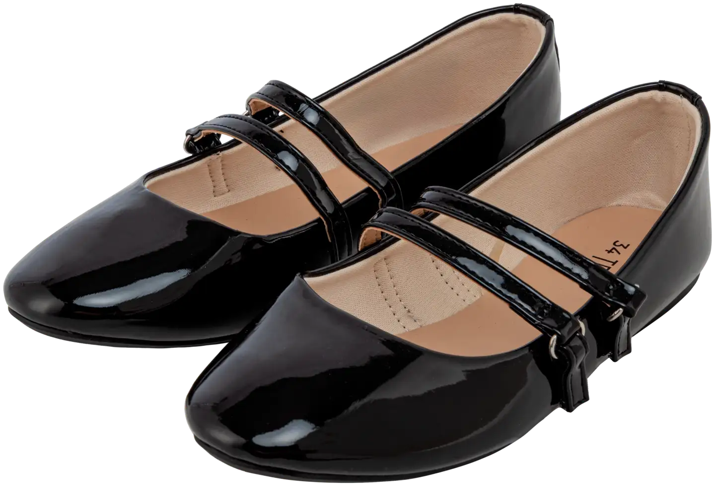 TEX lasten avokkaat Mary Jane - BLACK 1 - 1