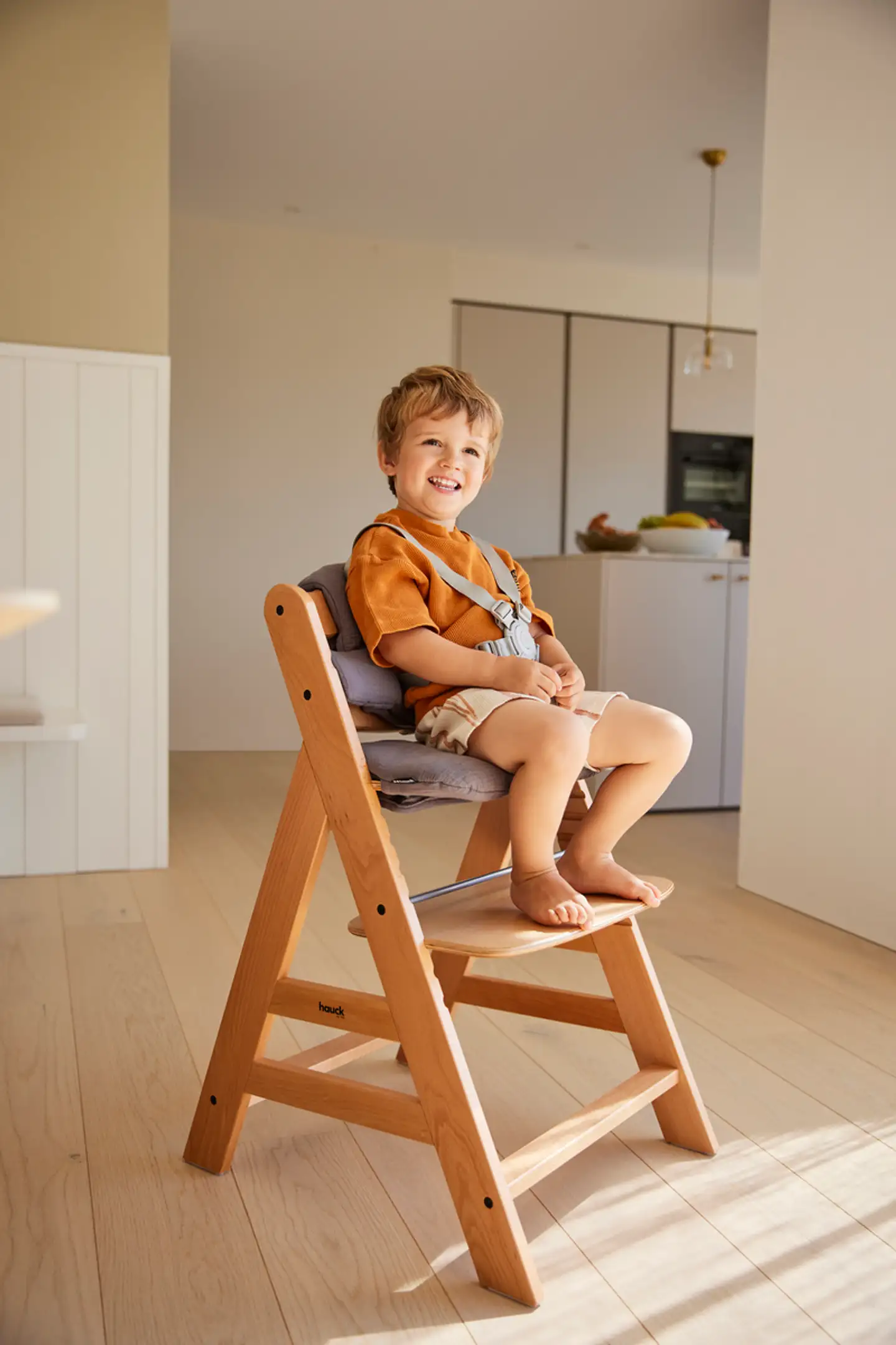 Hauck pehmustesetti syöttötuoliin Highchair Pad tummanharmaa - 18