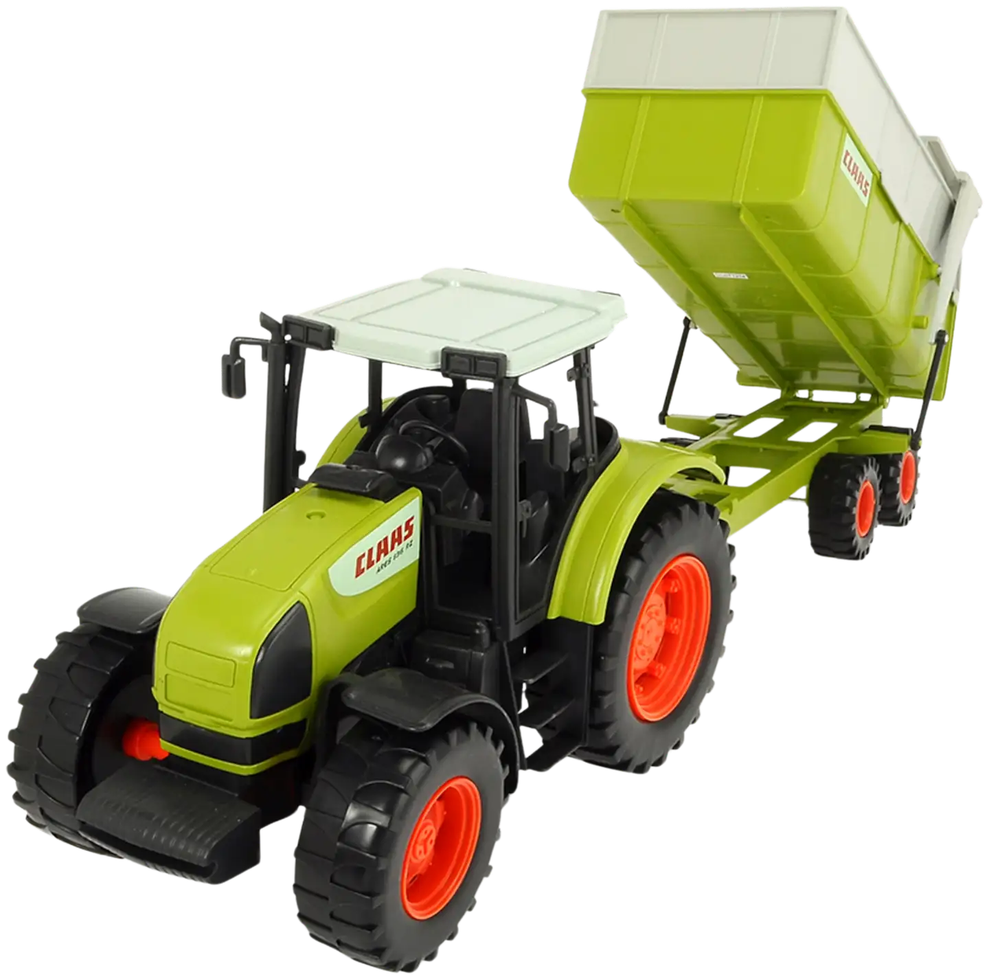 Dickie Toys CLAAS Ares traktori ja peräkärry - 6