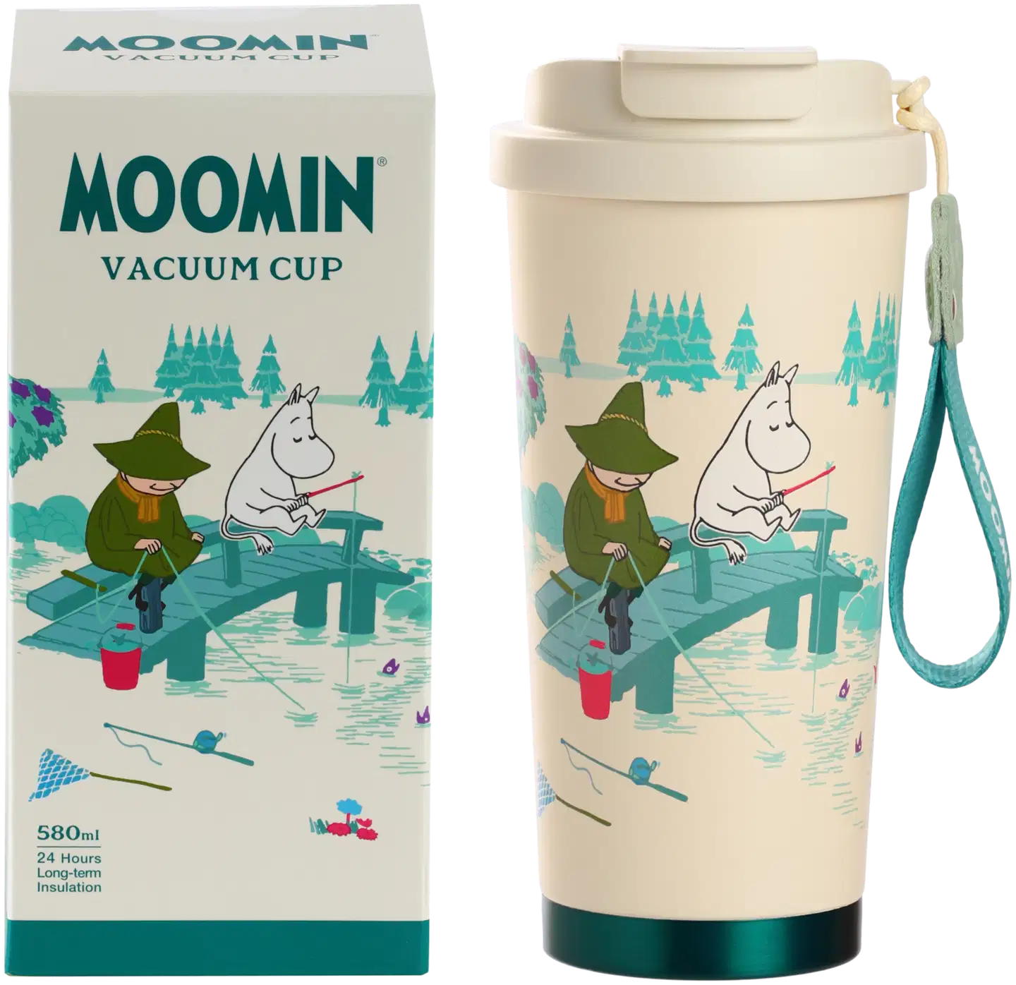 Muumi take away -termosmuki  580 ml kalassa - 3