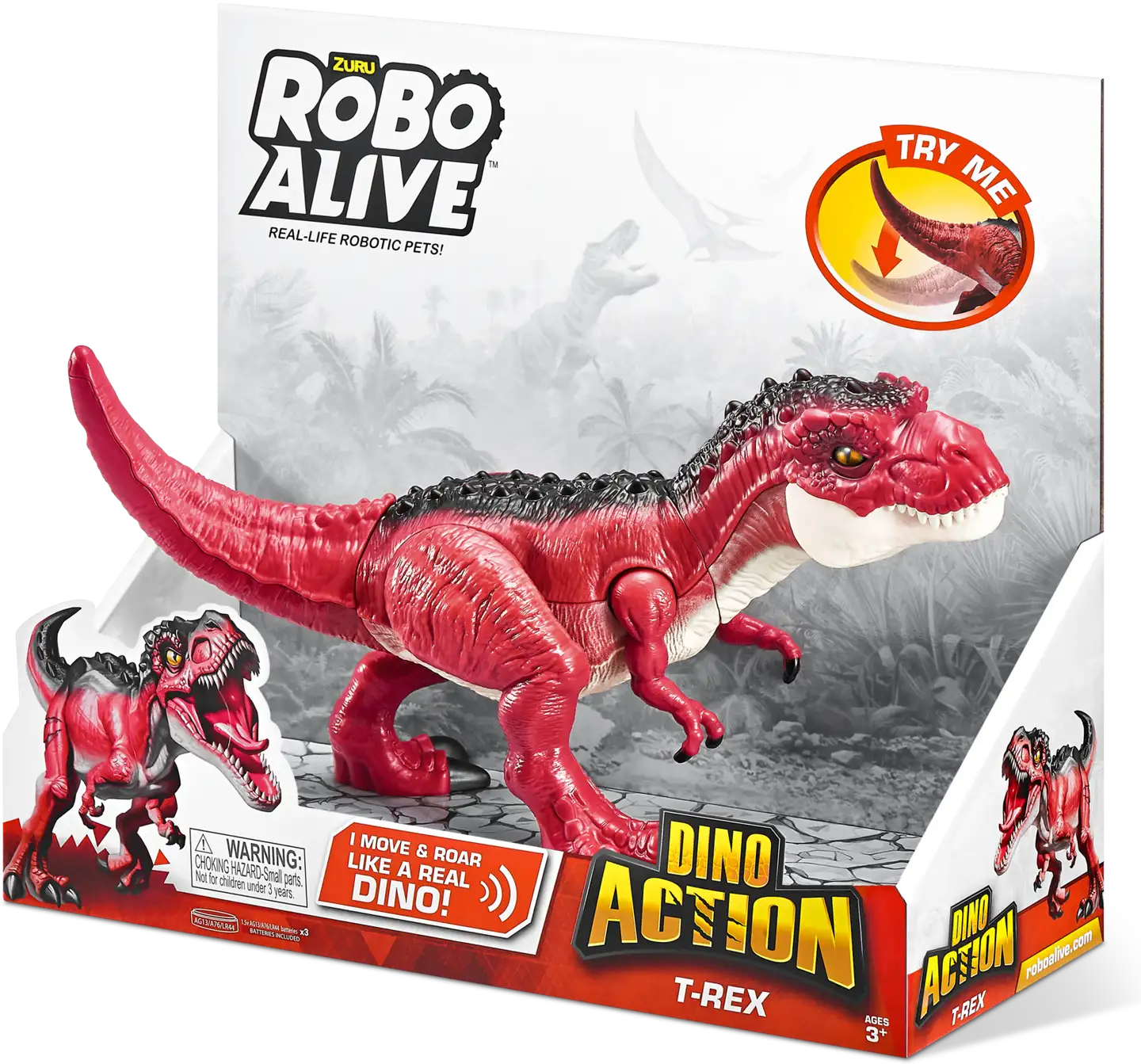 Robo Alive robottidinosaurus Dino Action T-Rex, erilaisia - 2