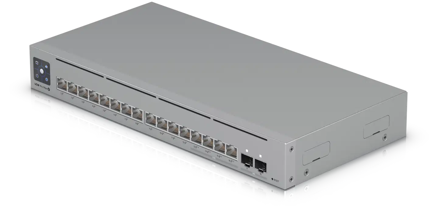 Ubiquiti 16-porttinen PoE-kytkin Layer 3 -ominaisuuksilla USW-PRO-MAX-16-POE - 6