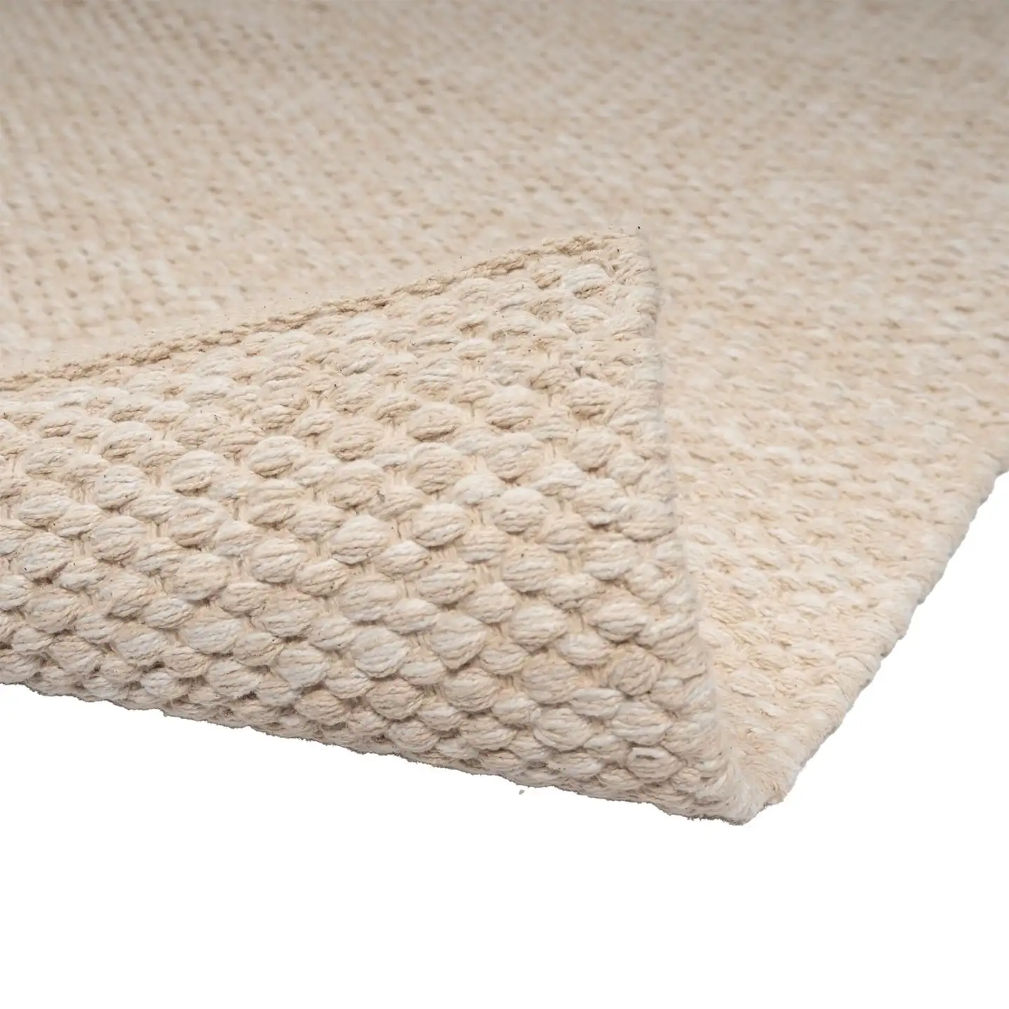 NOKOHOME Puuvillamatto Lumme 140x200 cm beige - 3