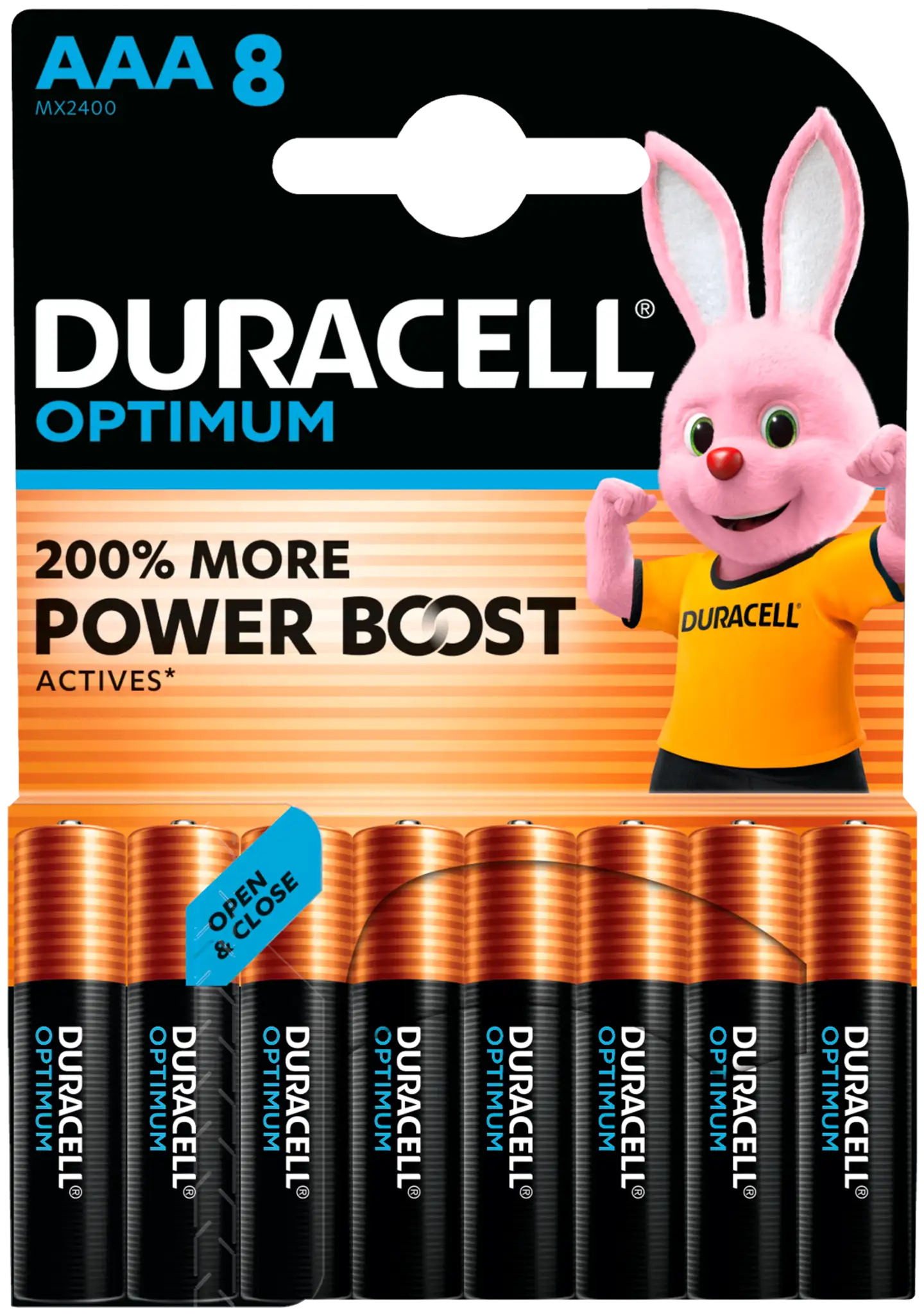 Duracell Optimum paristo AAA 8KP