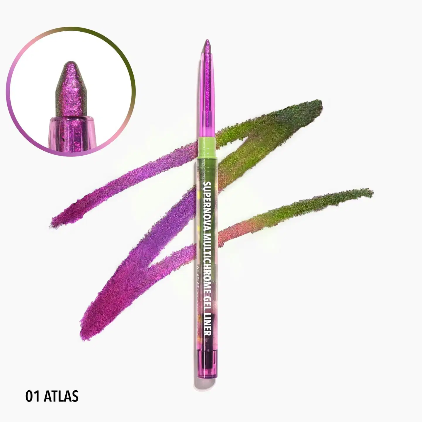 MOIRA Supernova Multichrome Gel Liner 004 Electra rajauskynä - 001 Atlas - 3