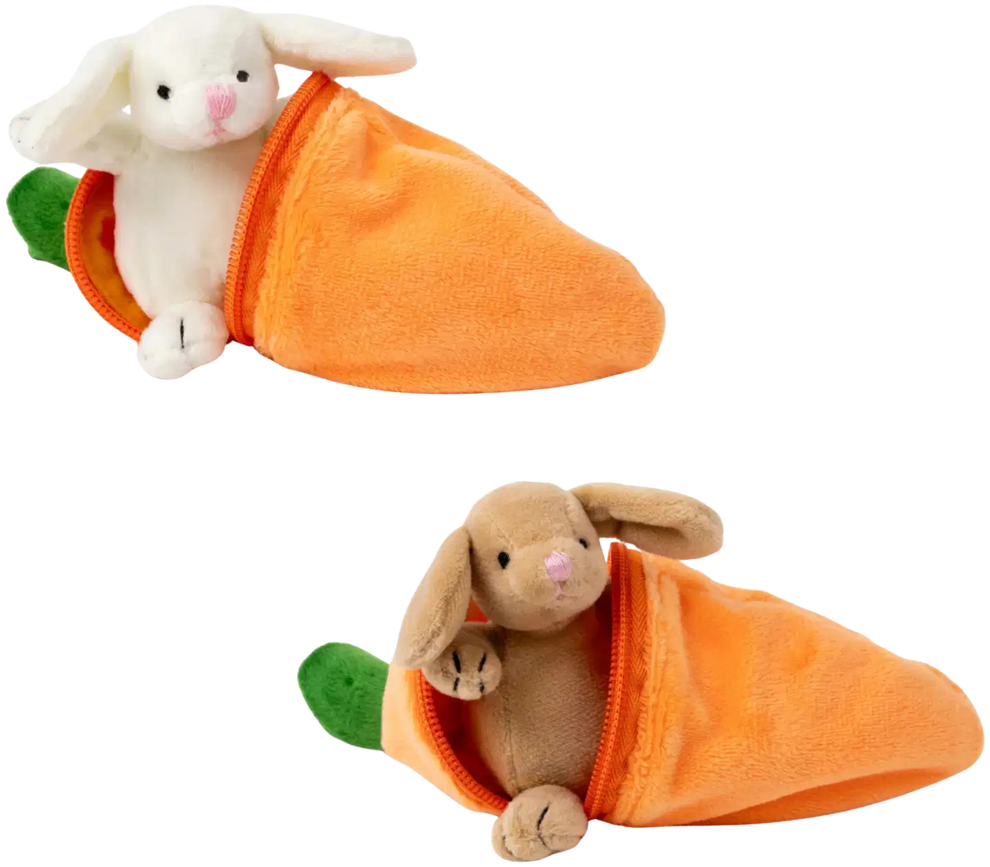 Teddykompaniet Pupu ja porkkana pehmolelu 14 cm - 1