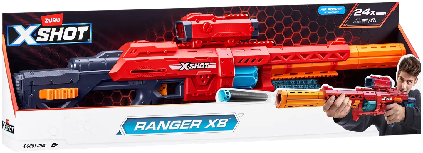 X-Shot leikkiase RANGER X8 - 6