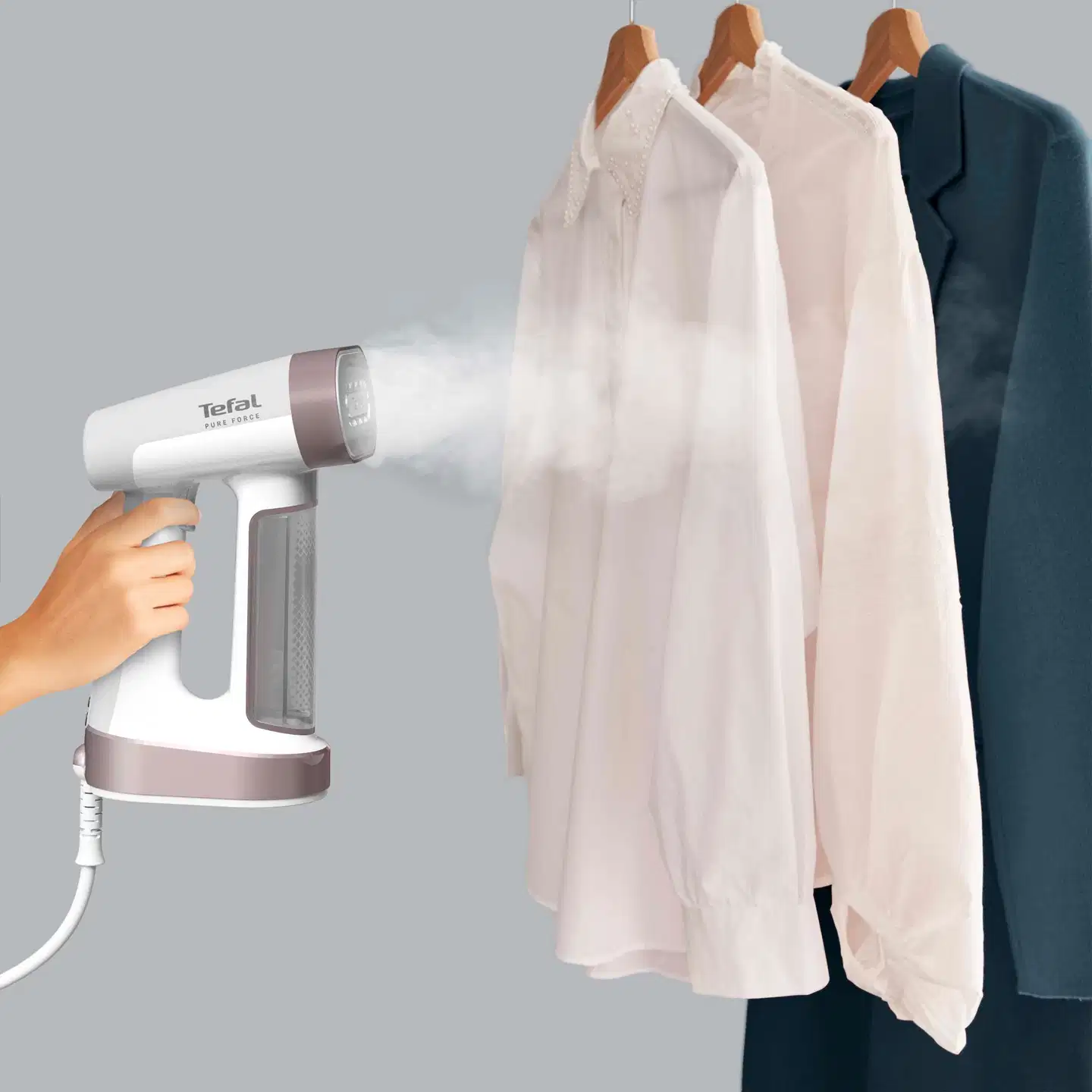 Tefal Pure Force 2in1 vaate- ja tekstiilihöyrystin DT8720E0 - 8