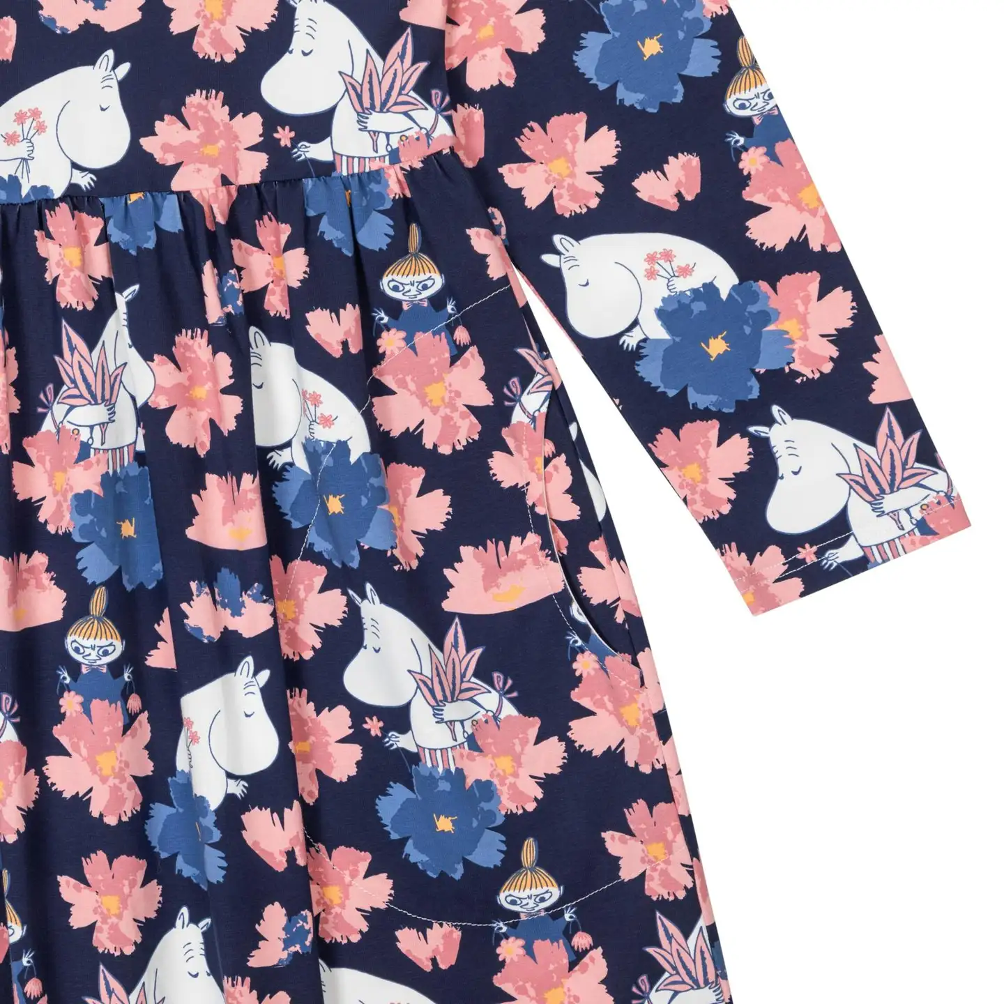 Muumi naisten mekko Hely Kimppu 590633 - tummansininen - 3