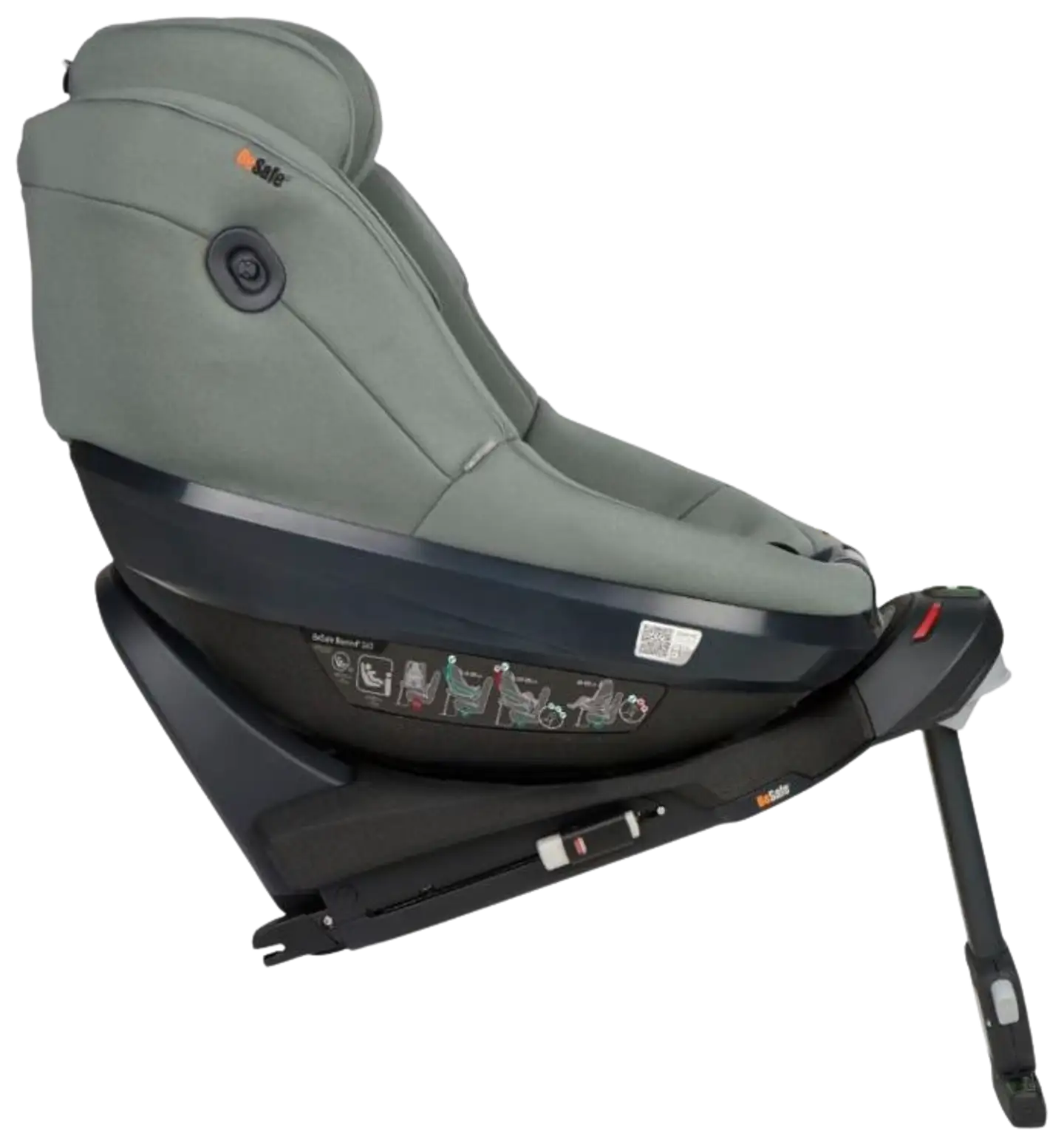 Besafe Beyond 360 2 turvaistuin Meadow Green SoftB - 5