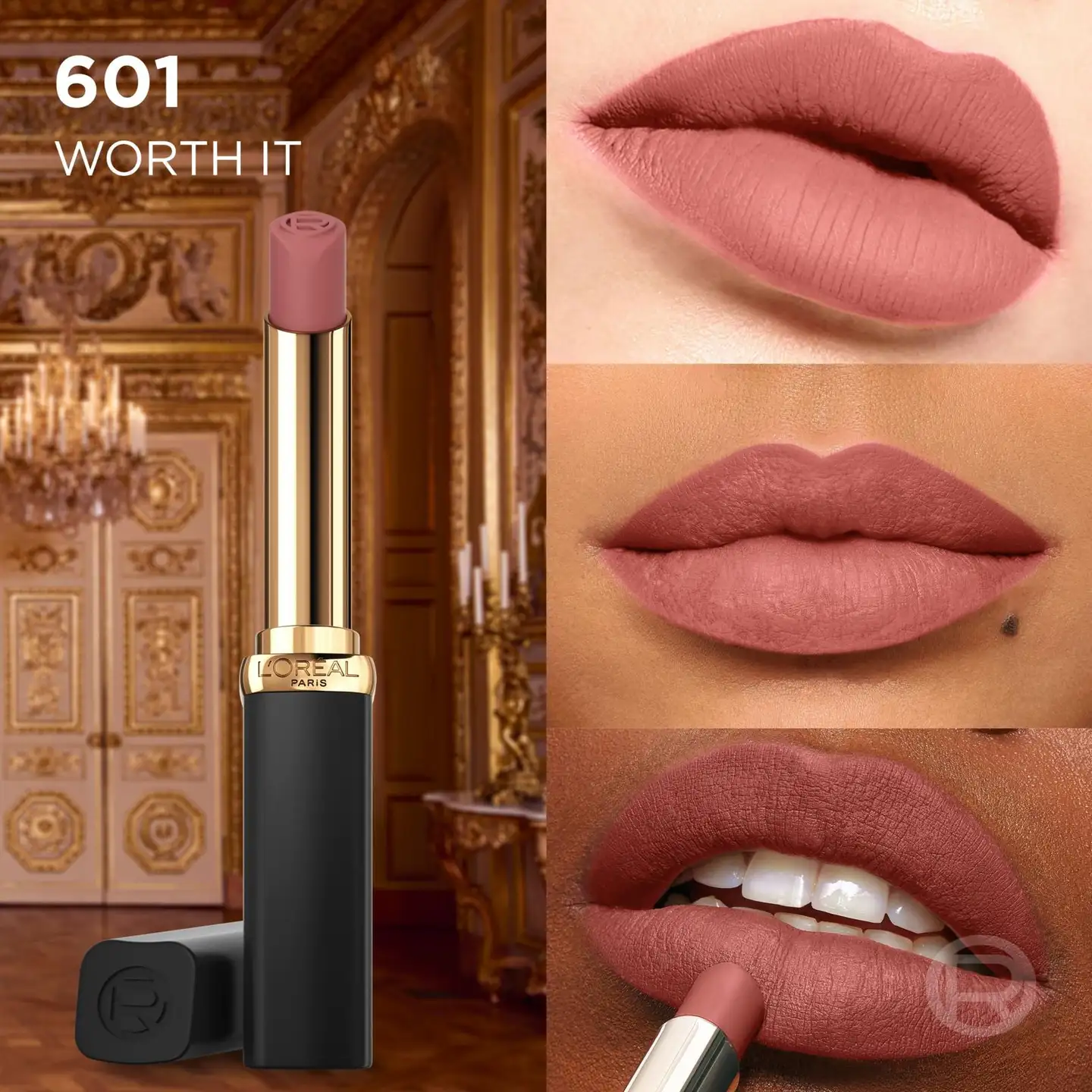 L'Oréal Paris Color Riche Intense Volume Matte 520 Le Nude Defiant huulipuna 1,8g - Worth It - 3