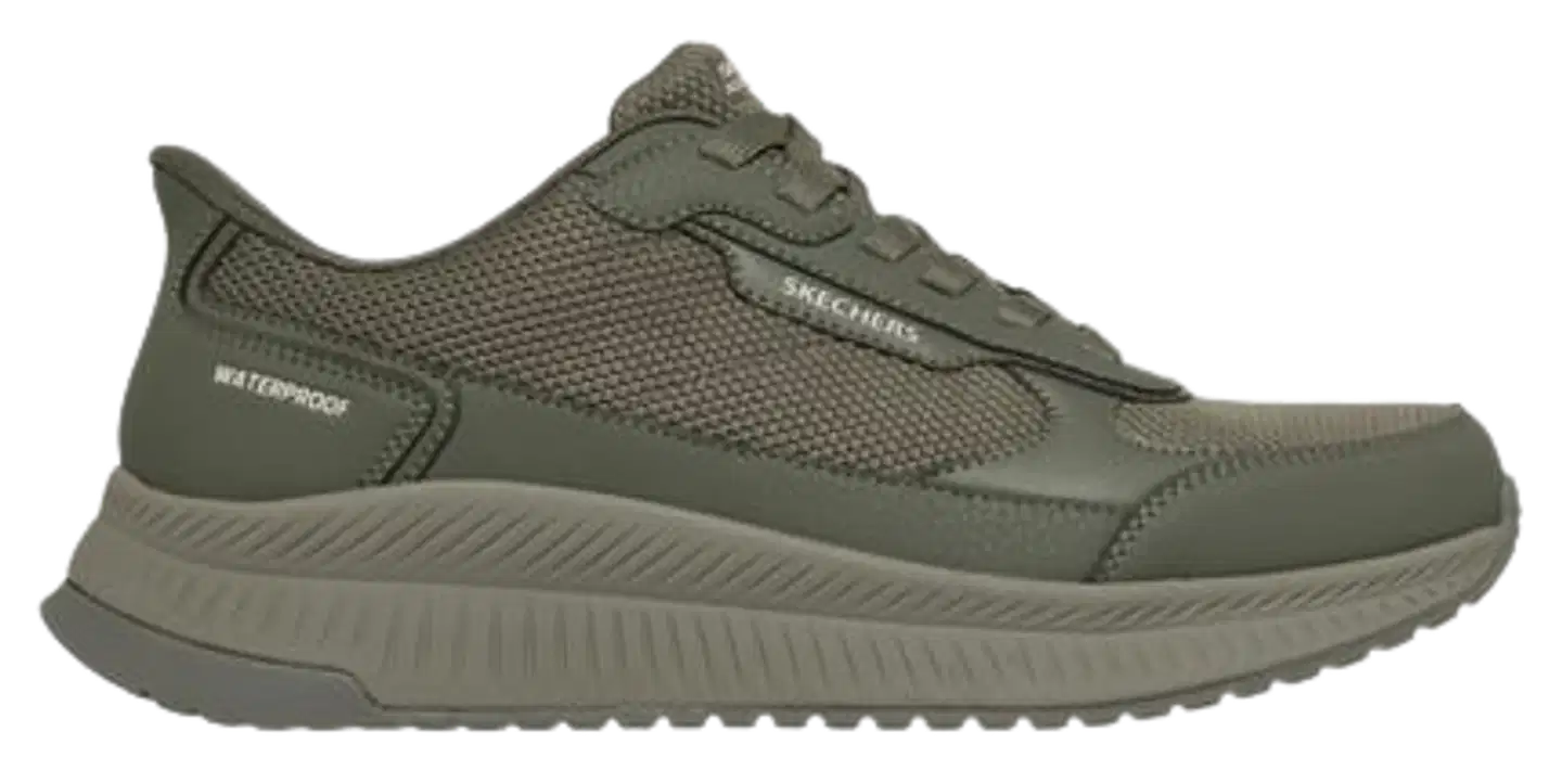 Skechers miesten vapaa-ajan lenkkari Bobs Squad 4 CS Olive - Olive - 1