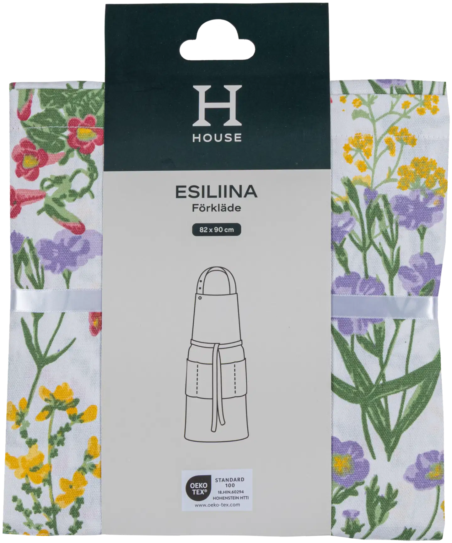 House esiliina Wild floral 82x90 cm vihreä - 2