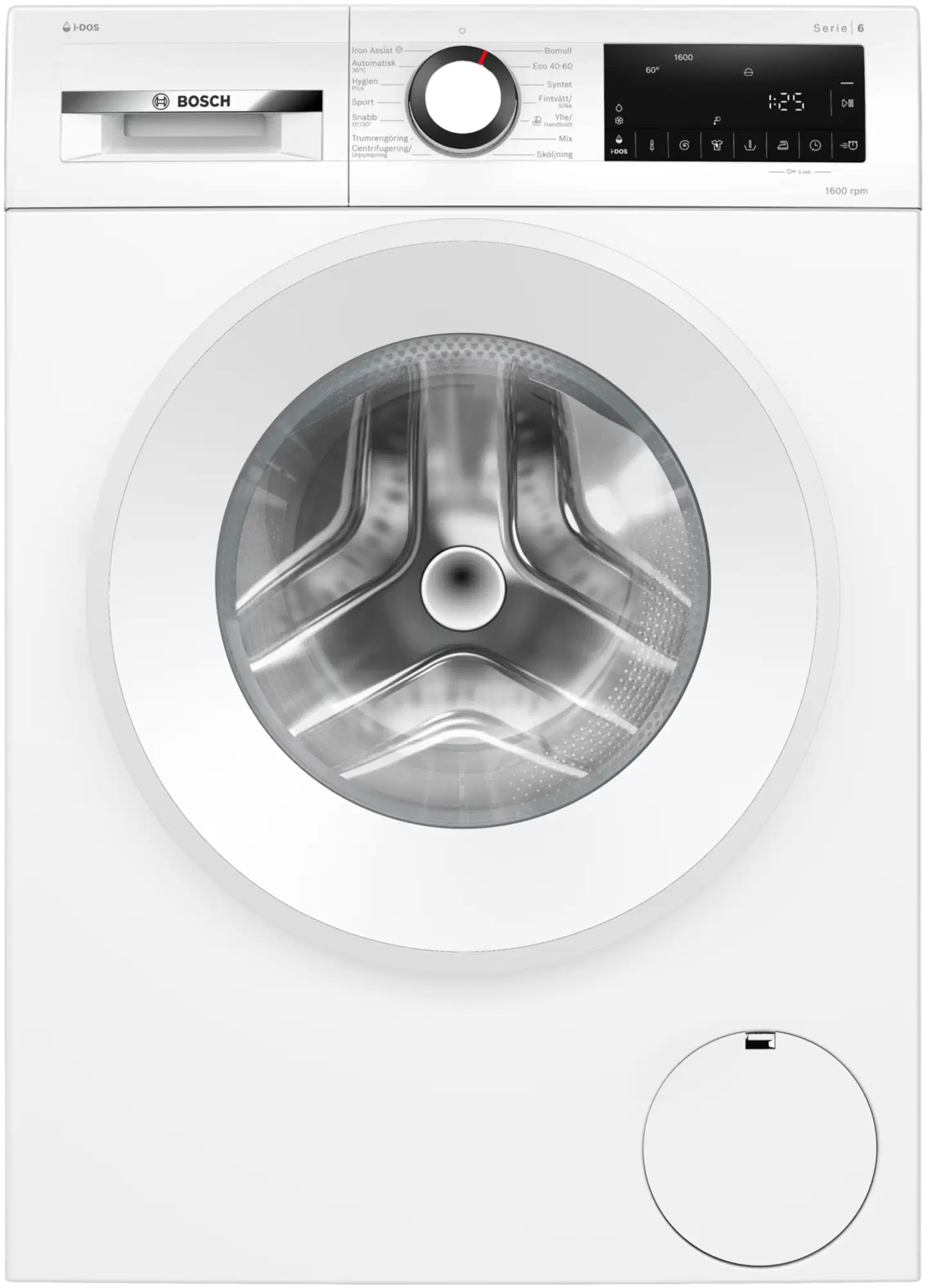 Bosch Serie 6 pyykinpesukone 10 kg maks. 1600 kierr./min - 1