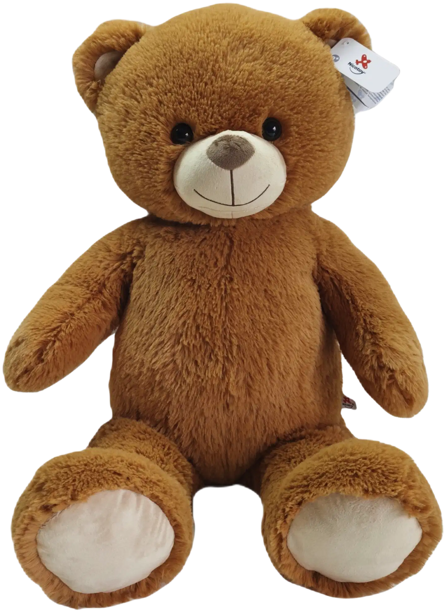 Nicotoy Nallepehmo, ruskea, 80 cm,