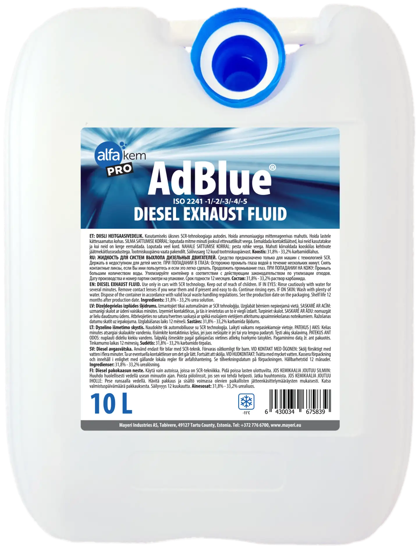 Alfa-Kem AdBlue, 10L