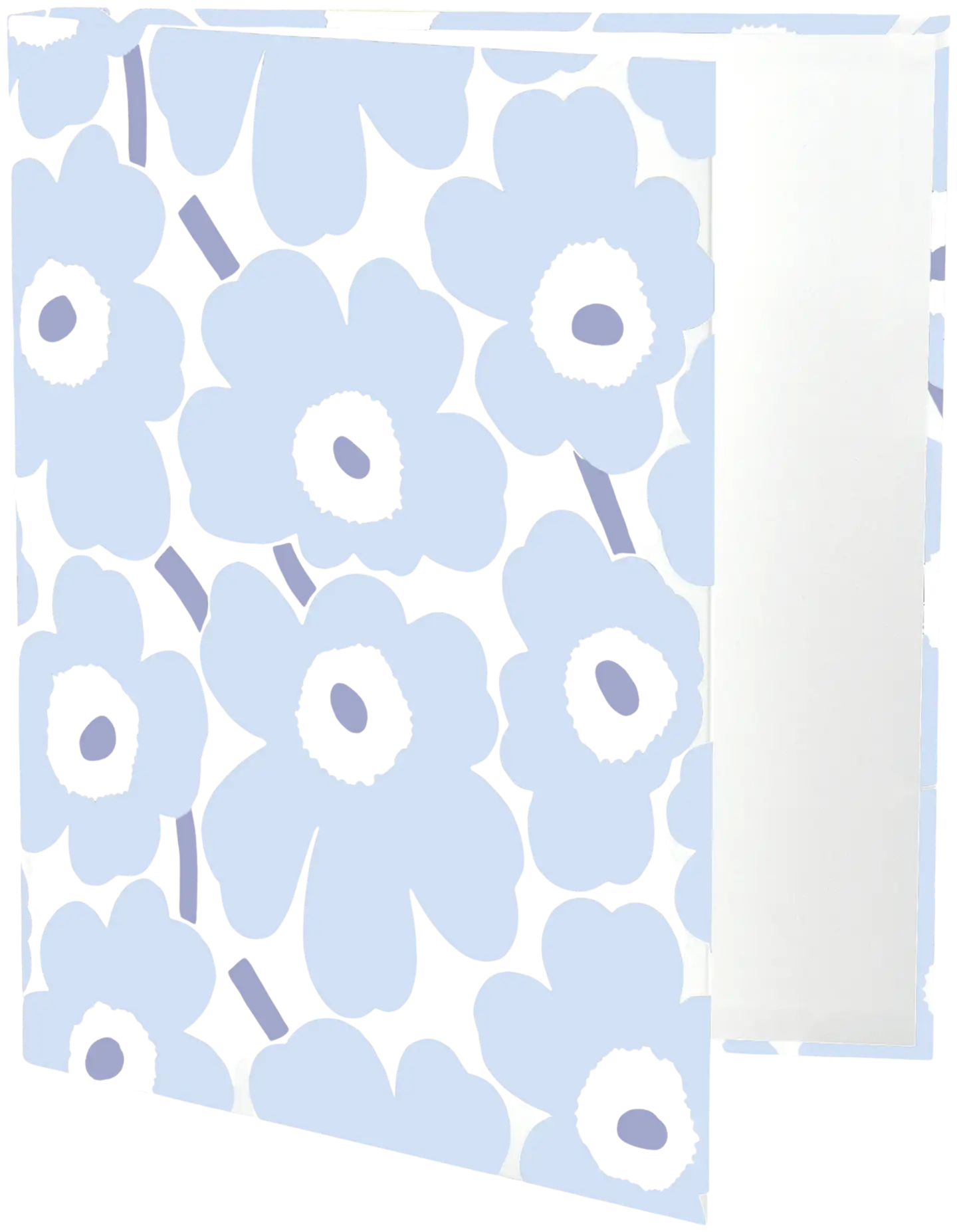 Marimekko rengaskansio A4 Unikko vaaleansininen 4 cm