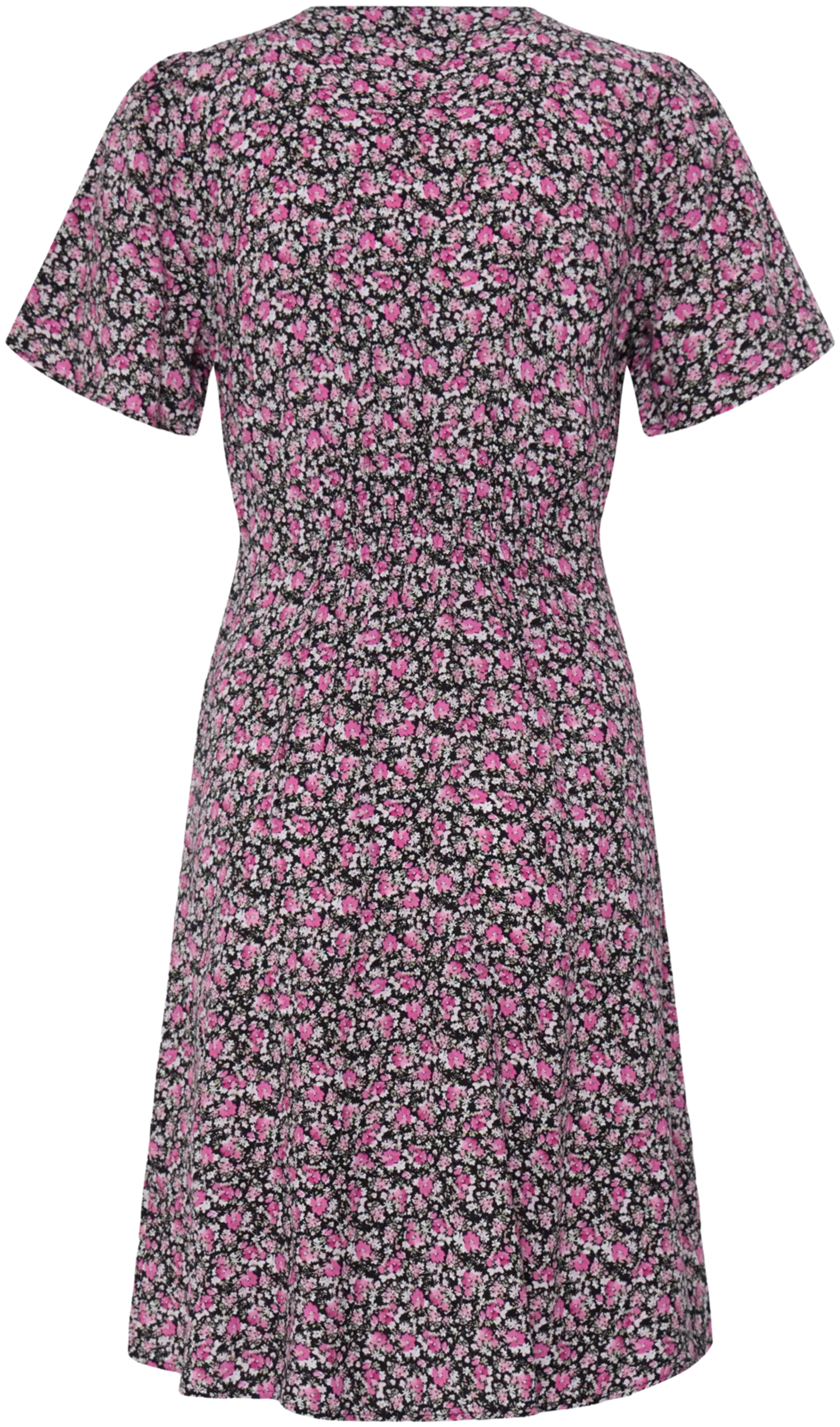 B.young naisten mekko Bymmjoella short - BLACK/PINK DITSY - 2