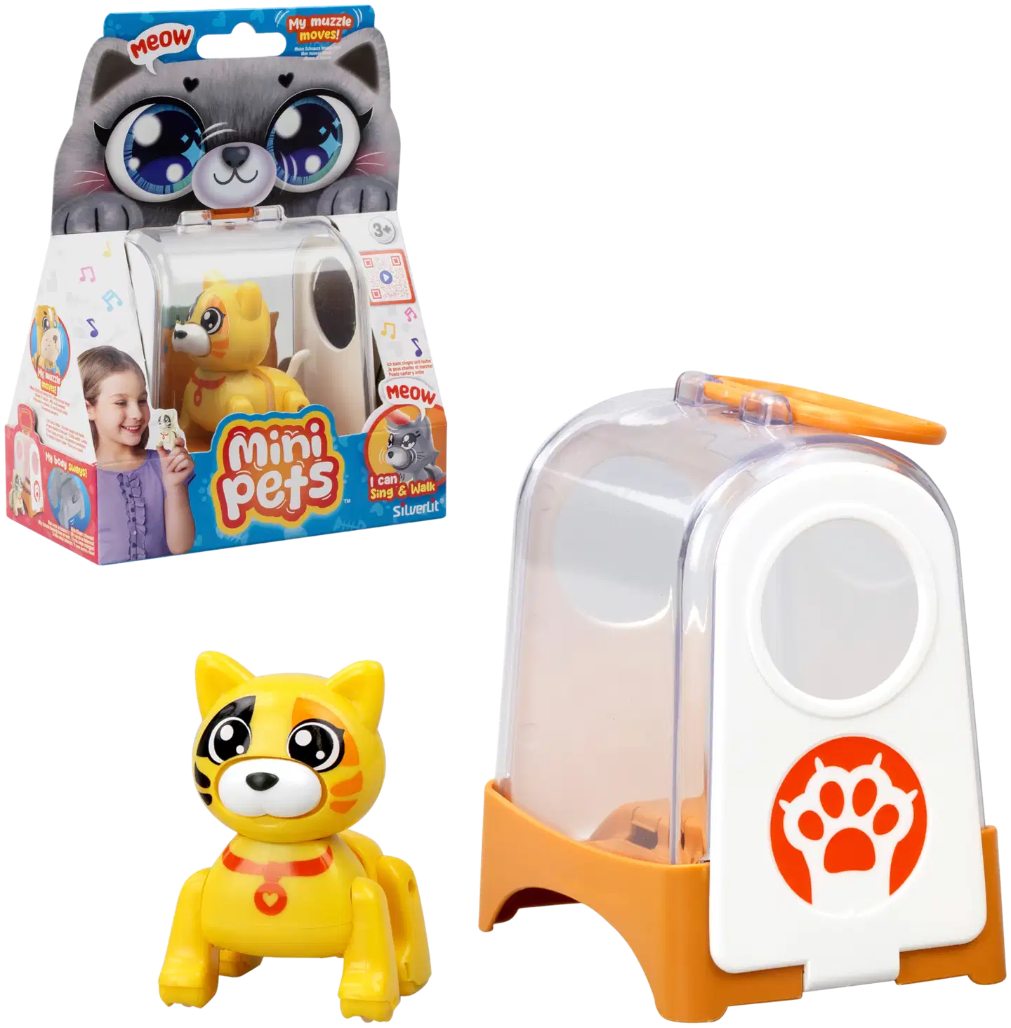 Silverlit interaktiivinen elektroninen lemmikkilelu Mini Pets - 9
