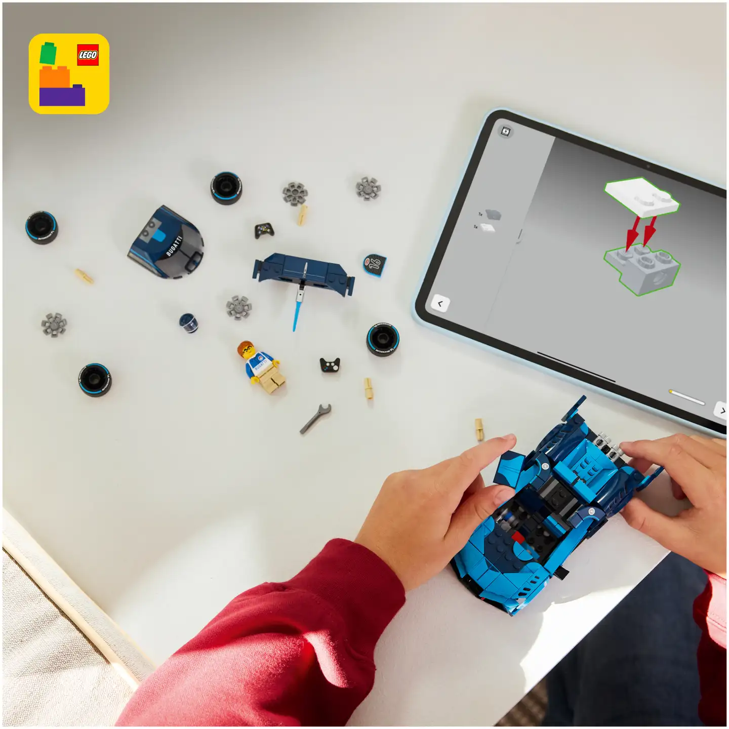 LEGO® Speed Champions 77253 Bugatti Vision GT ‑hyperurheiluauto - 3